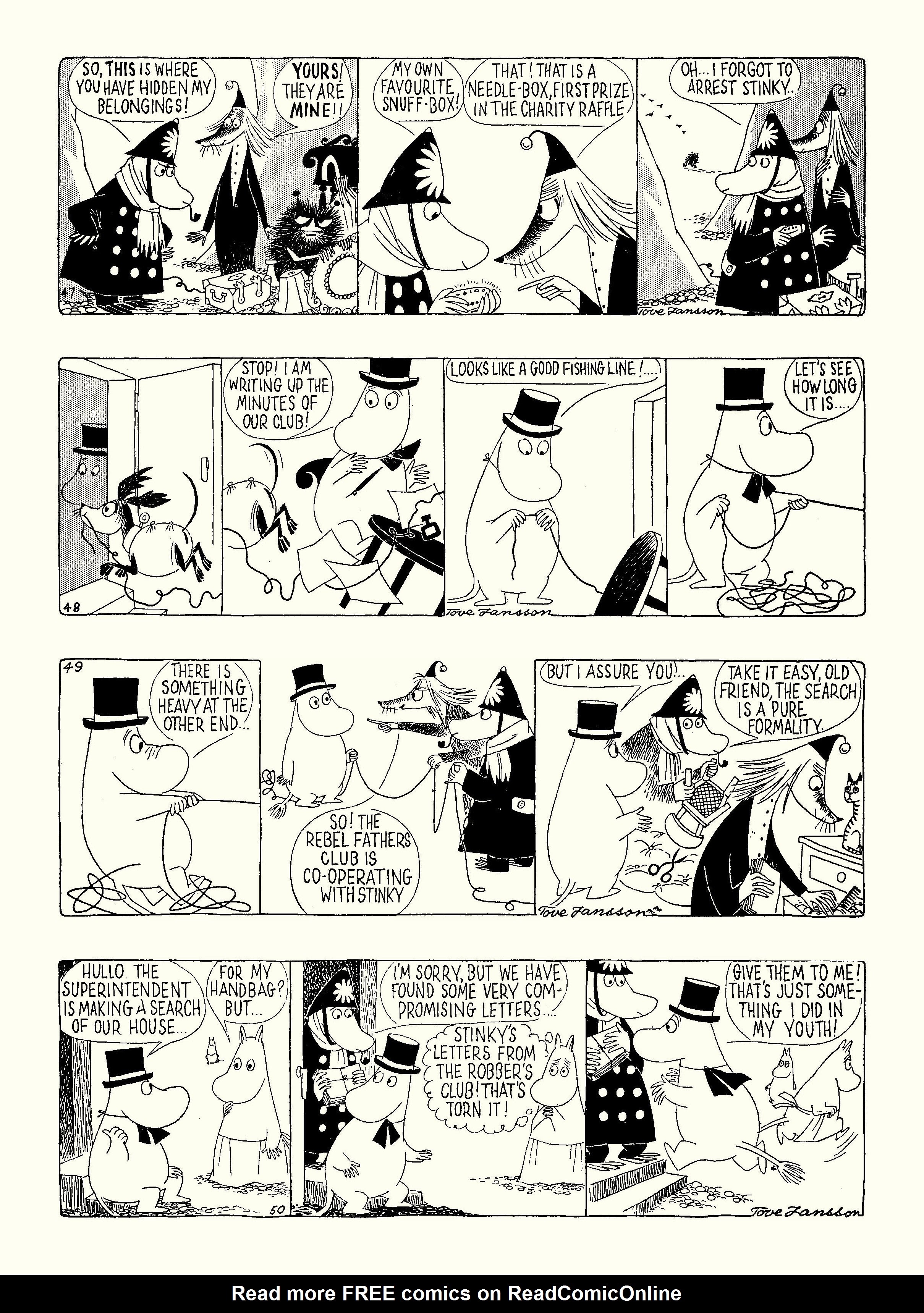 Read online Moomin: The Complete Tove Jansson Comic Strip comic -  Issue # TPB 3 - 93