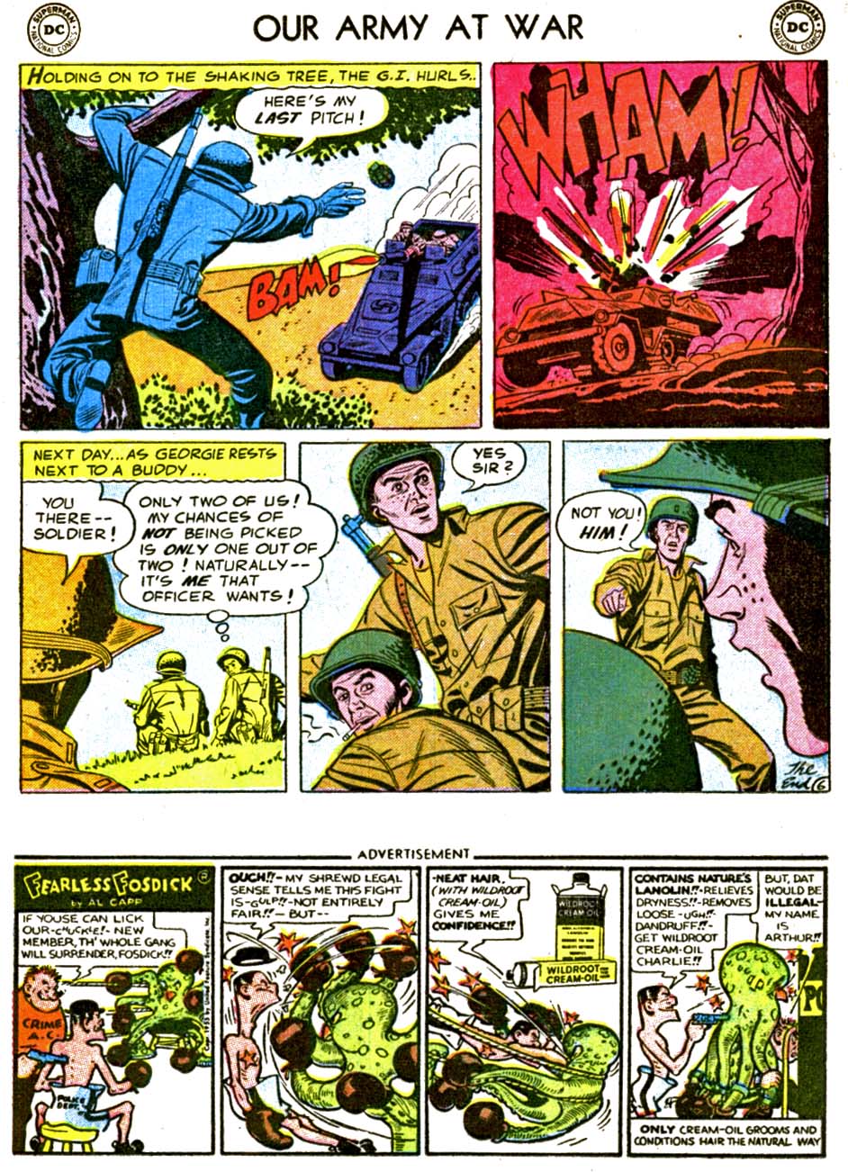 Read online Our Army at War (1952) comic -  Issue #44 - 17