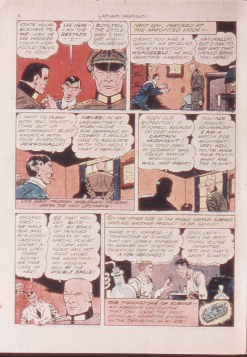 Read online Captain Midnight (1942) comic -  Issue #14 - 5