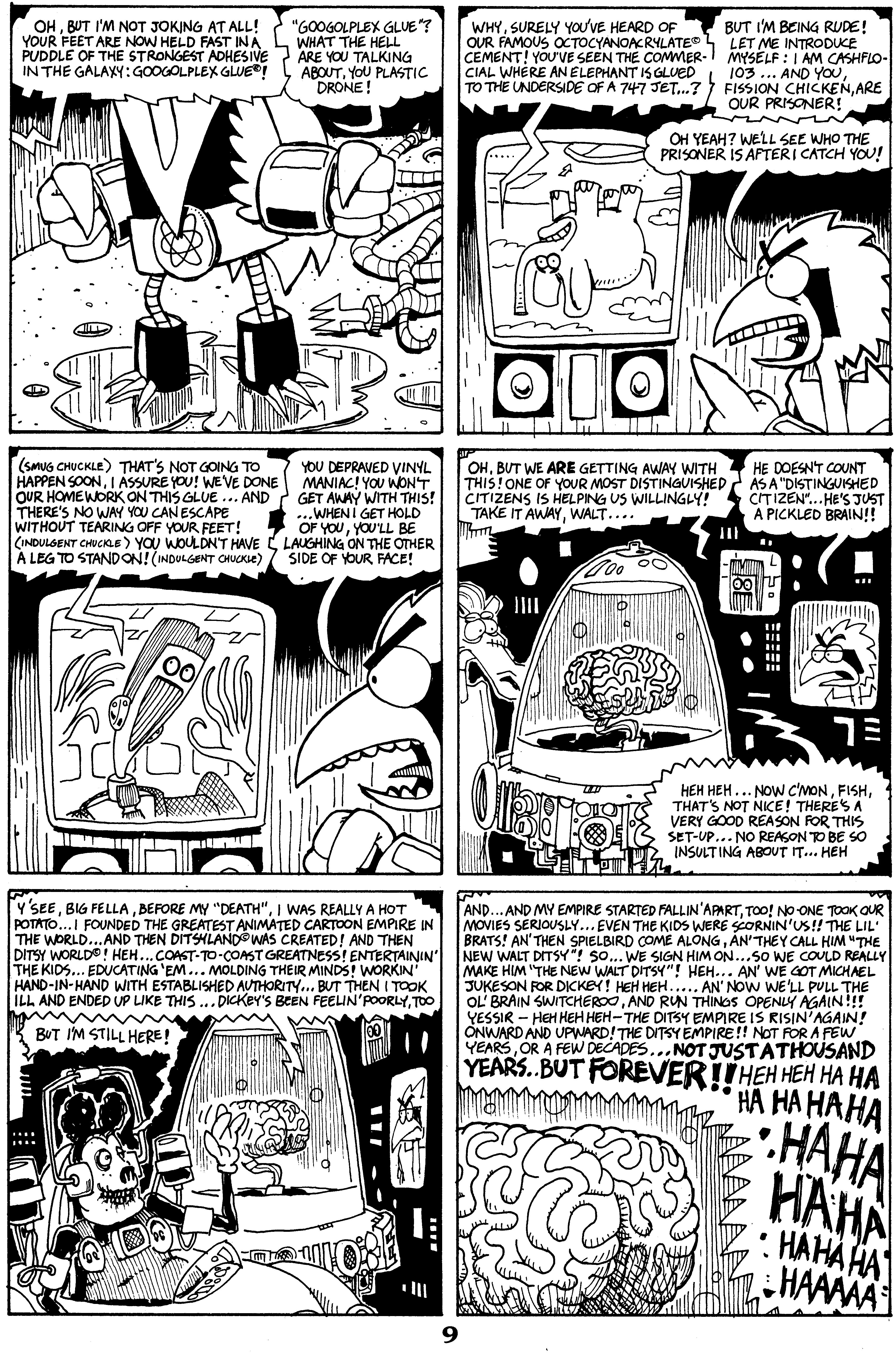 Read online Critters comic -  Issue #30 - 11