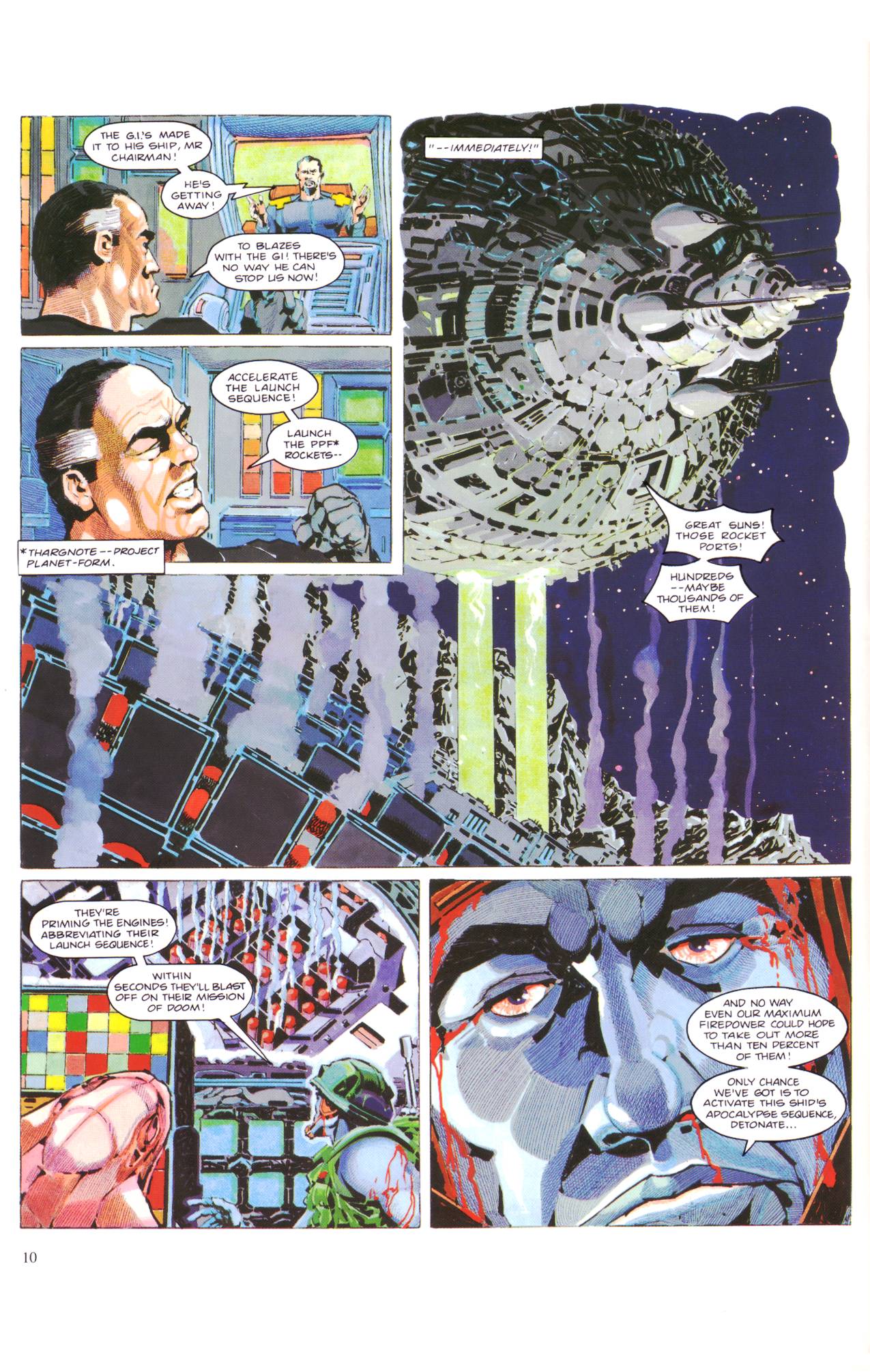 Read online Rogue Trooper:  The Final Warrior comic -  Issue #8 - 11