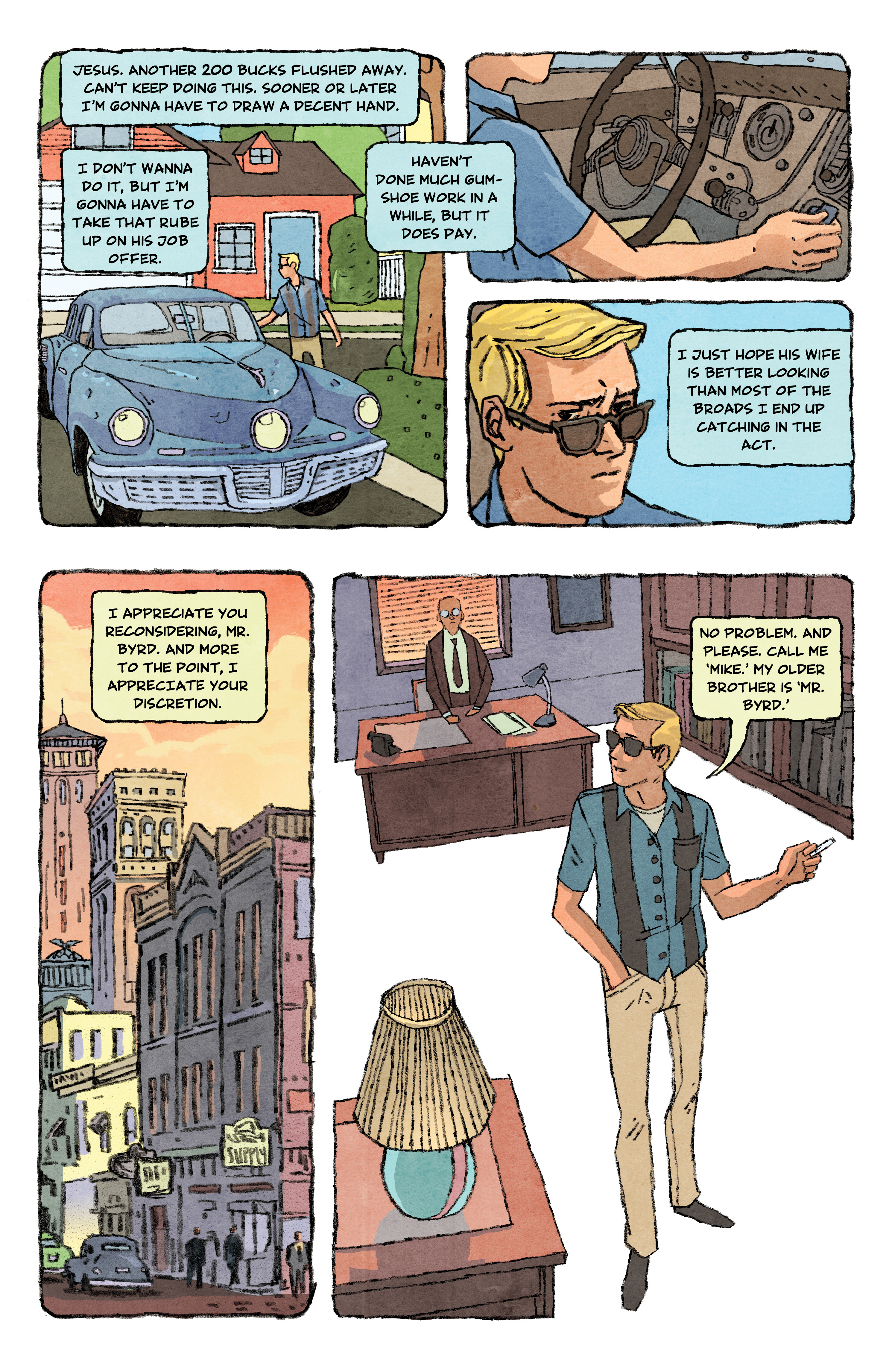 Read online Aloha, Hawaiian Dick comic -  Issue #1 - 9