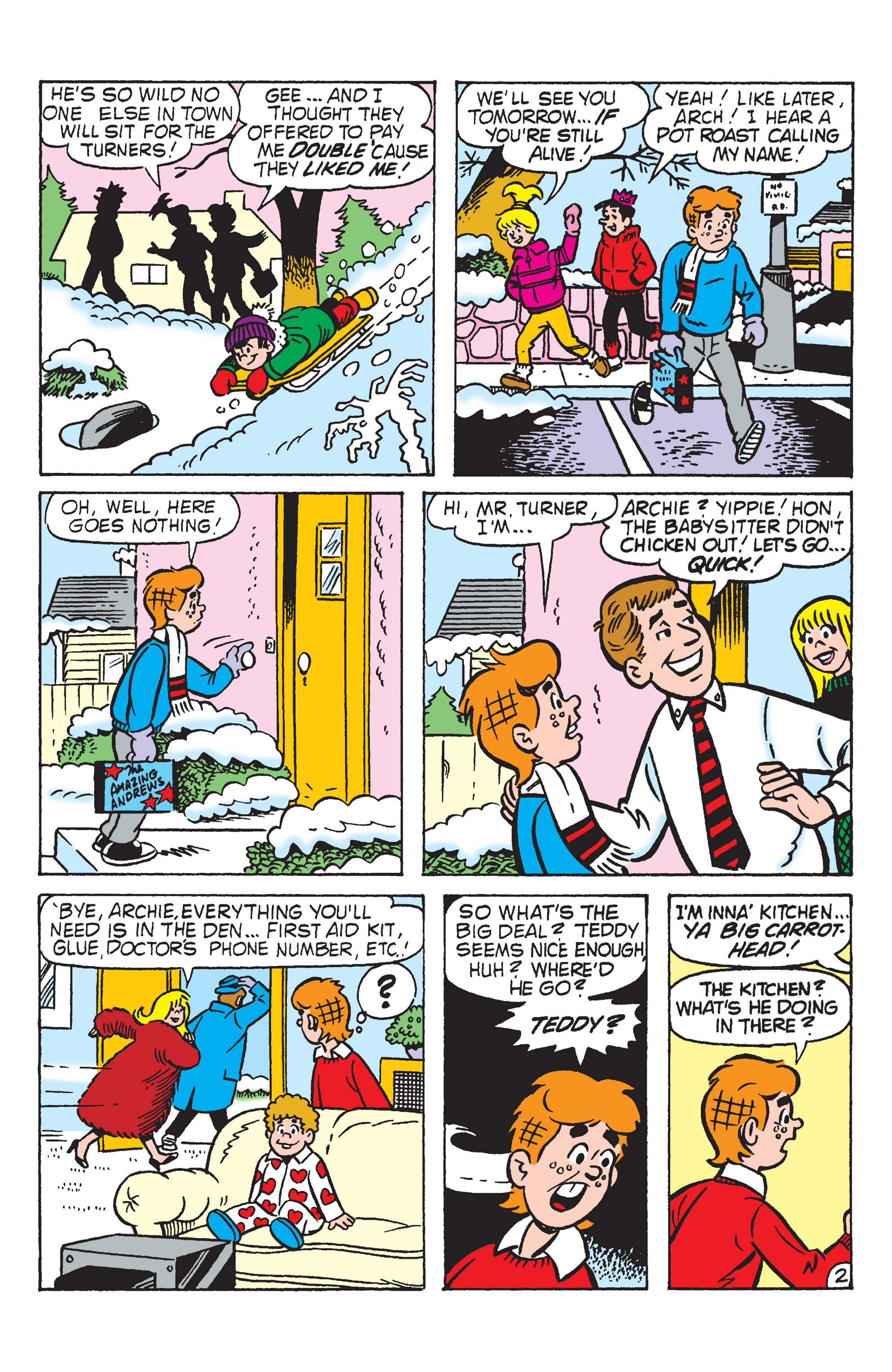 Read online B&V Friends Adventures In Babysitting comic -  Issue # TPB - 95