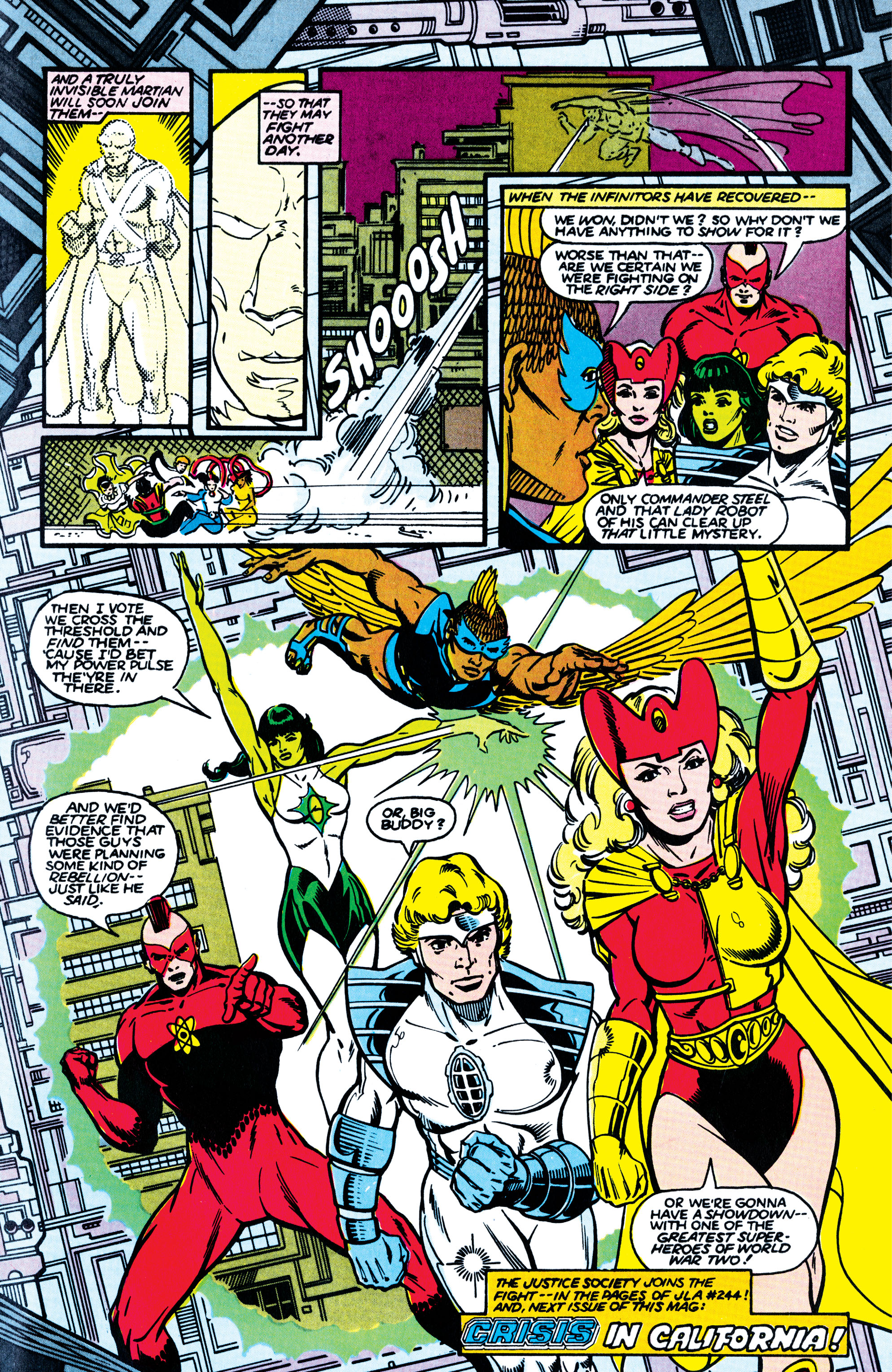 Read online Infinity Inc. (1984) comic -  Issue #19 - 23