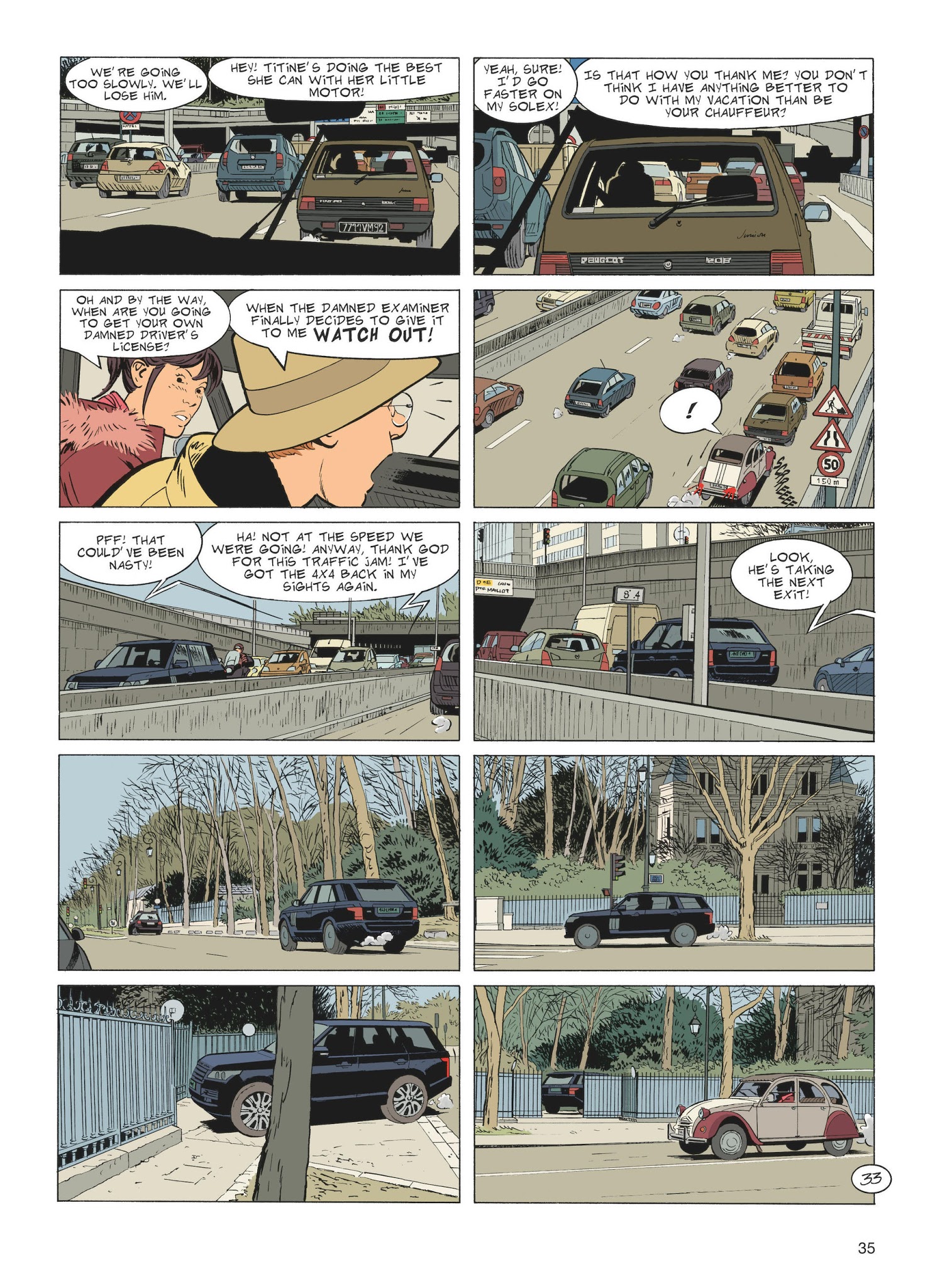 Read online Jerome K. Jerome Bloche comic -  Issue #3 - 35