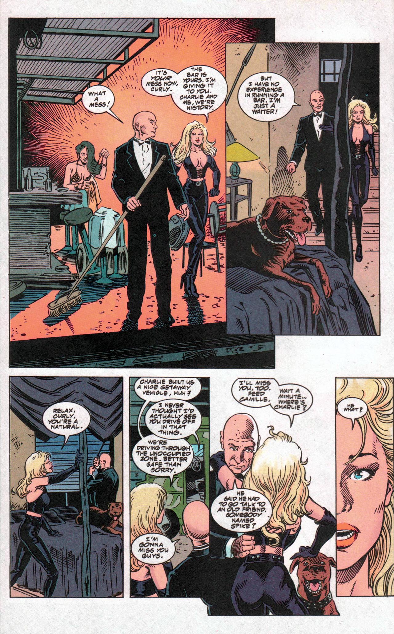 Read online Barb Wire Movie Special comic -  Issue # Full - 30