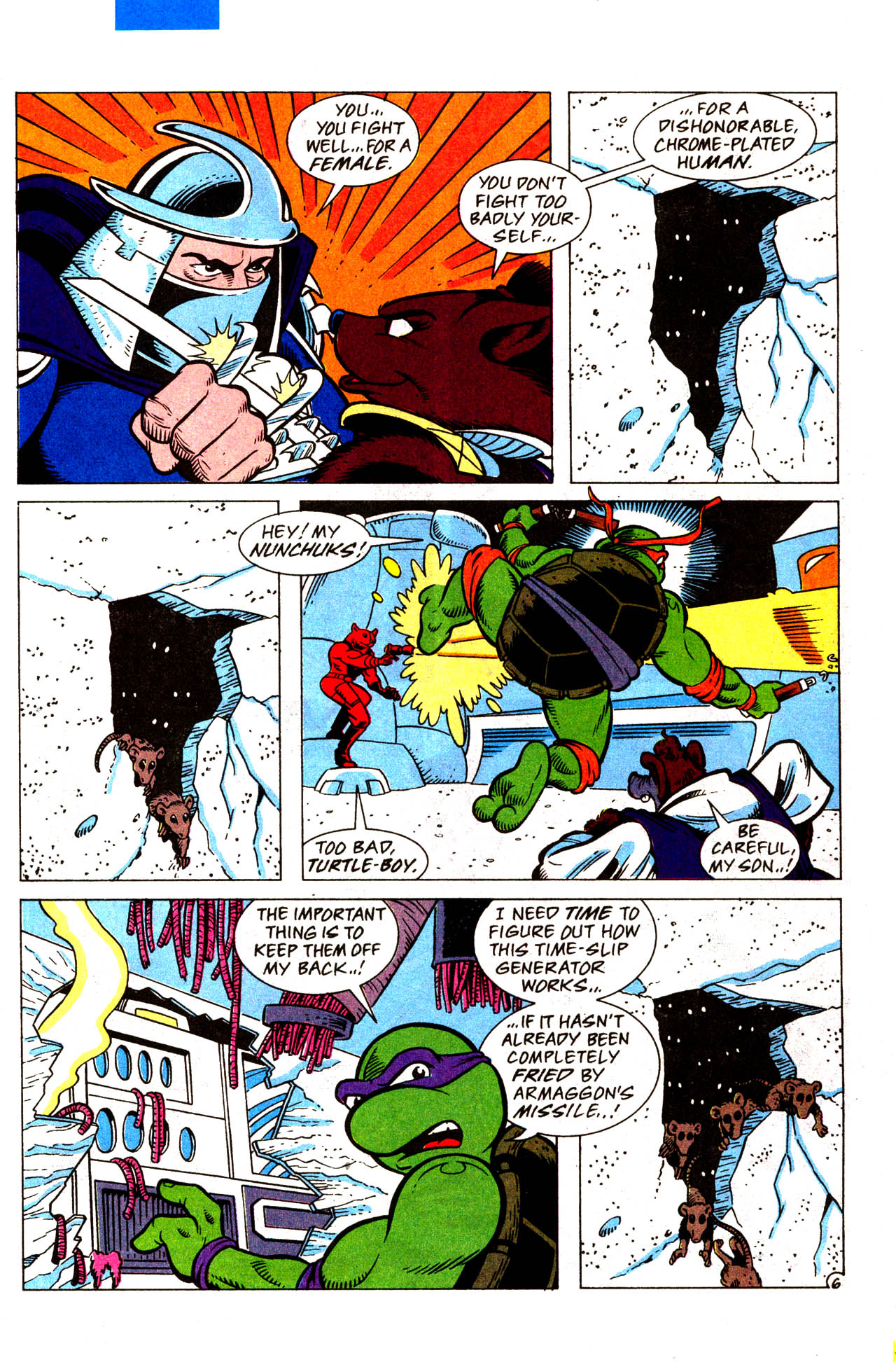 Read online Teenage Mutant Ninja Turtles Adventures (1989) comic -  Issue #44 - 8
