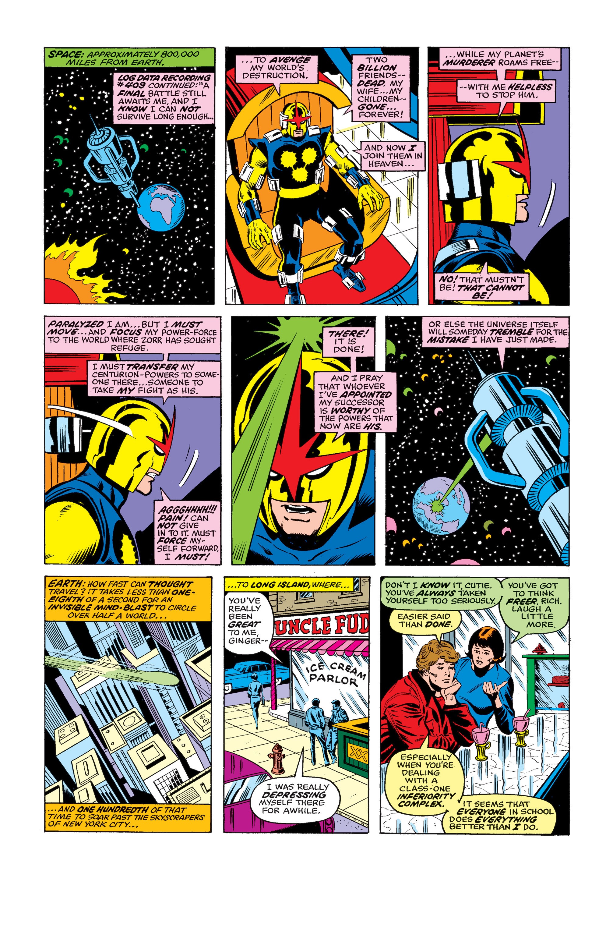 Read online Nova (1976) comic -  Issue #1 - 4
