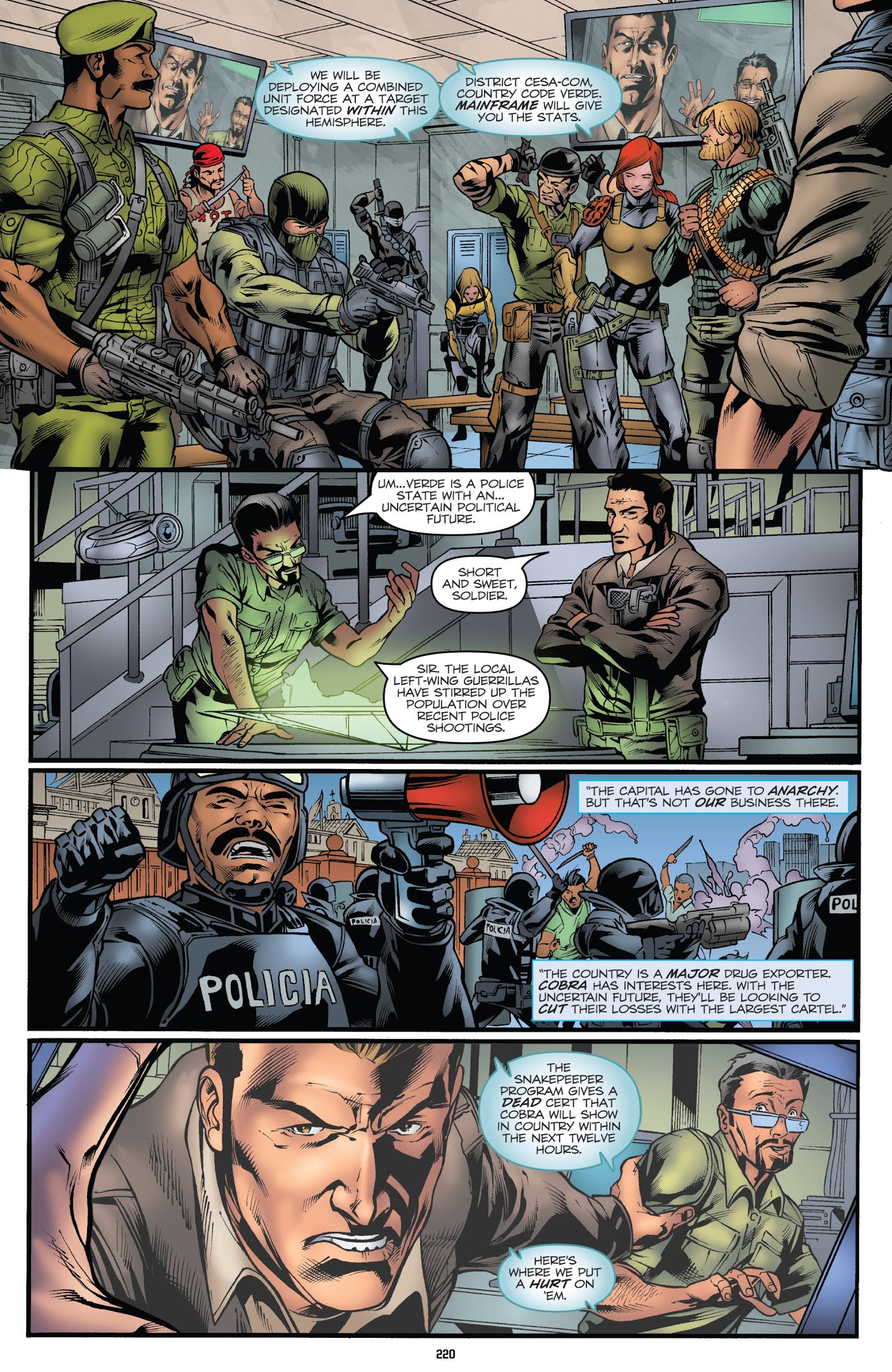 Read online G.I. Joe: The IDW Collection comic -  Issue # TPB 5 - 219