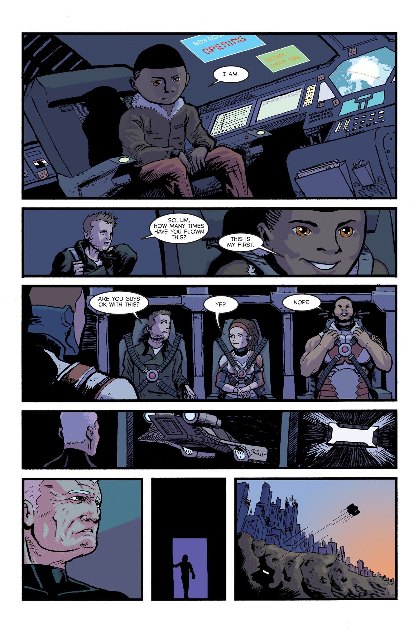 Read online 2085: Imperium Contingency comic -  Issue # TPB - 38