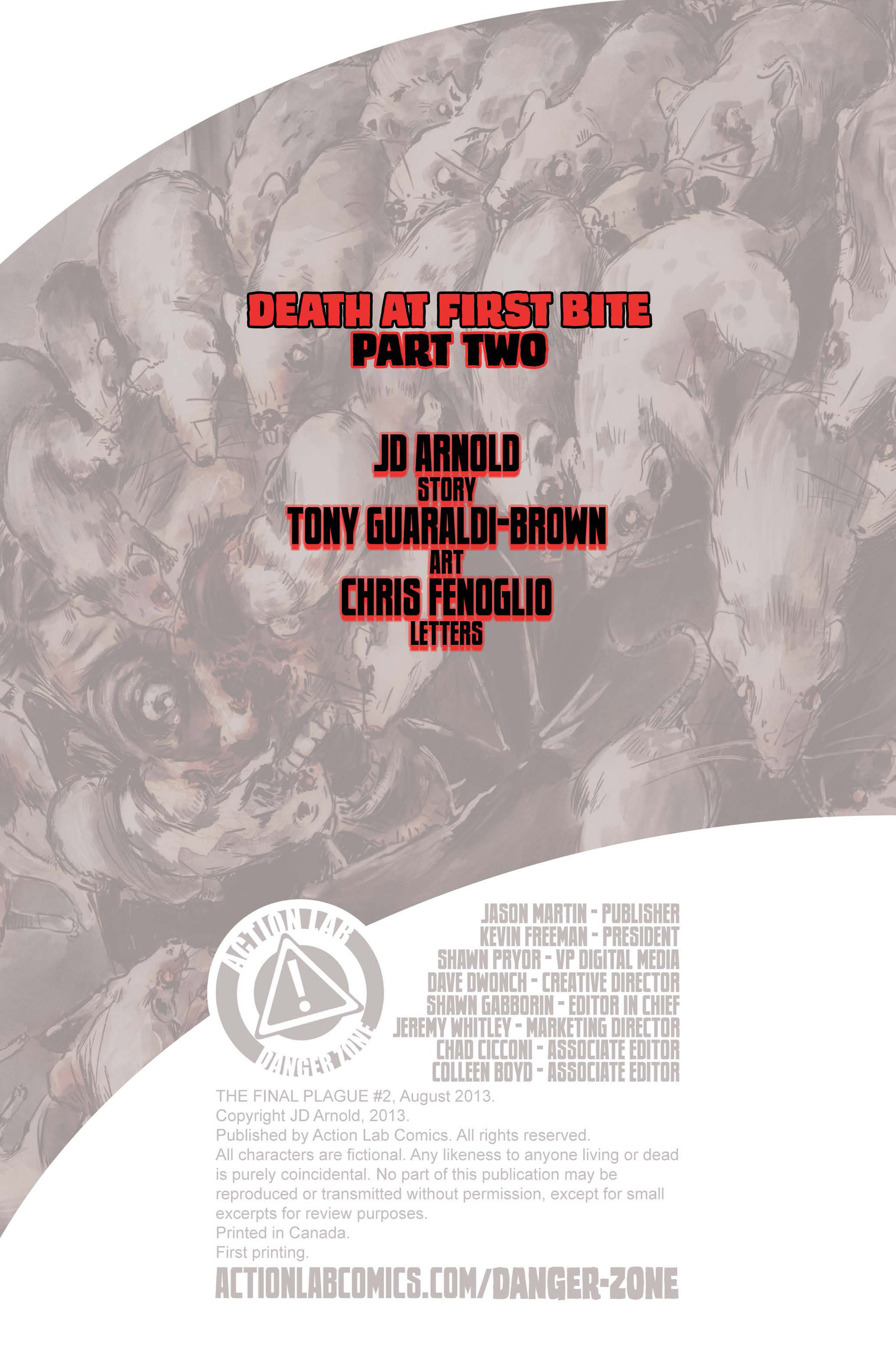 Read online The Final Plague comic -  Issue #2 - 2