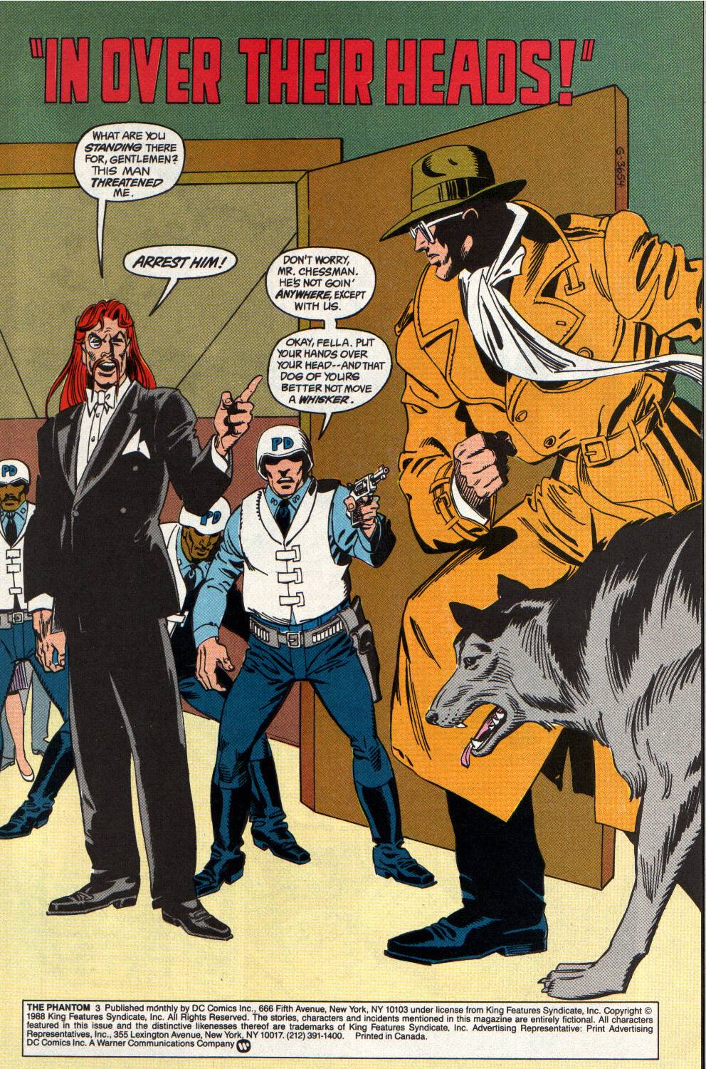 Read online The Phantom (1988) comic -  Issue #3 - 2
