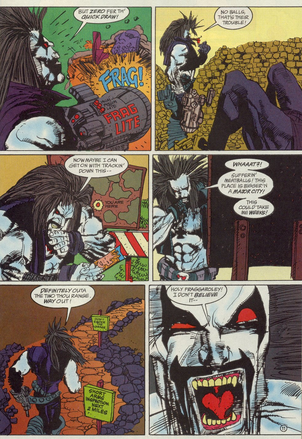 Read online Lobo: Blazing Chain of Love comic -  Issue # Full - 12