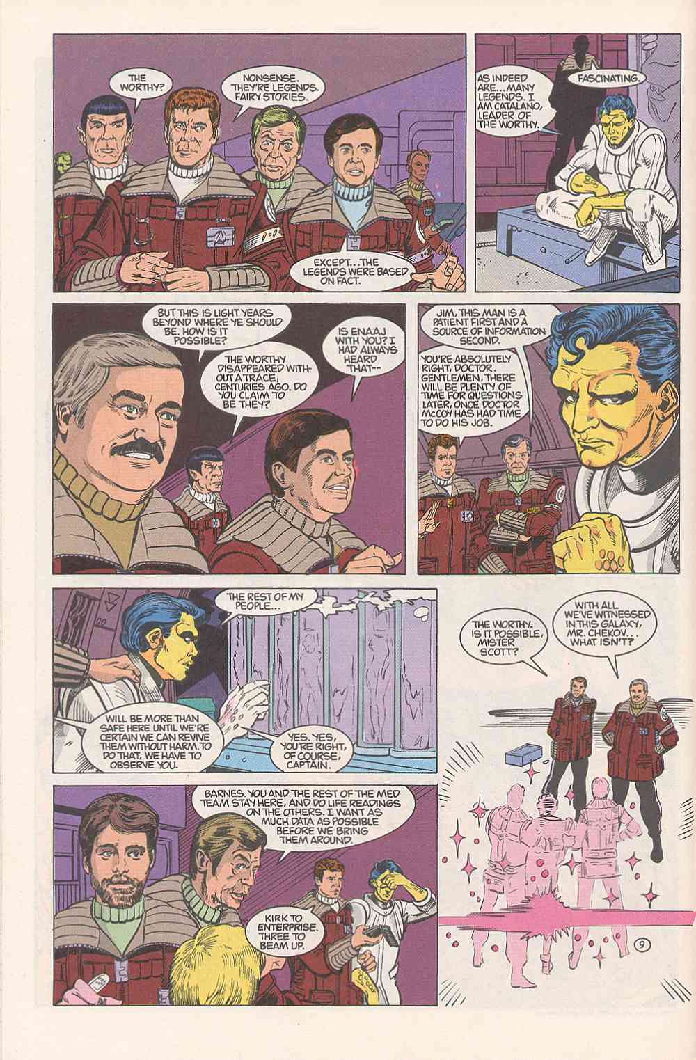 Read online Star Trek (1989) comic -  Issue #13 - 11