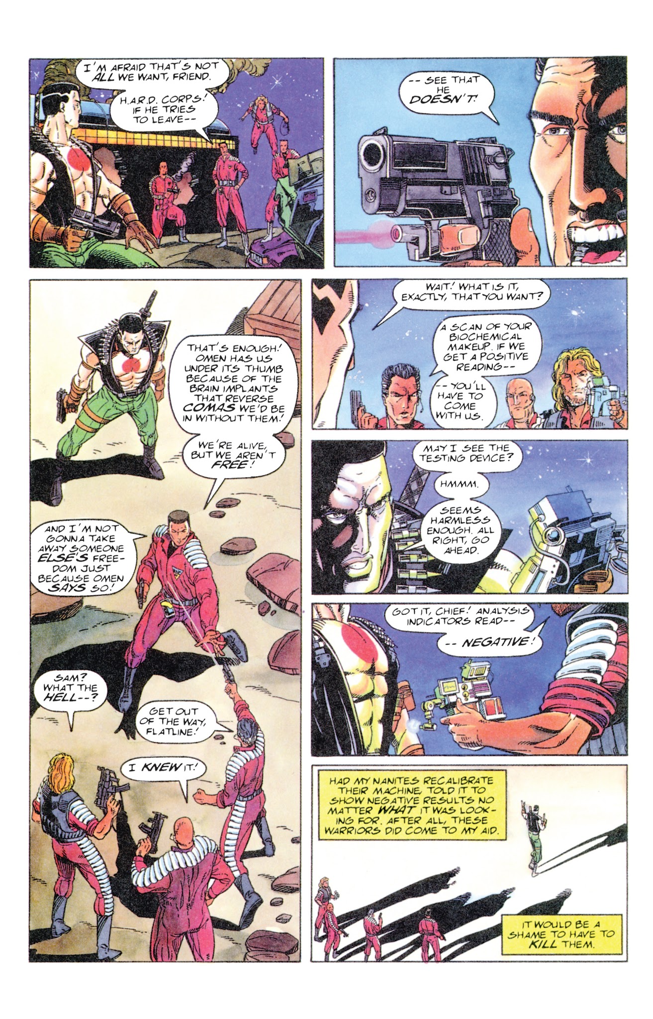 Read online Valiant Masters H.A.R.D. Corps comic -  Issue # TPB - 164