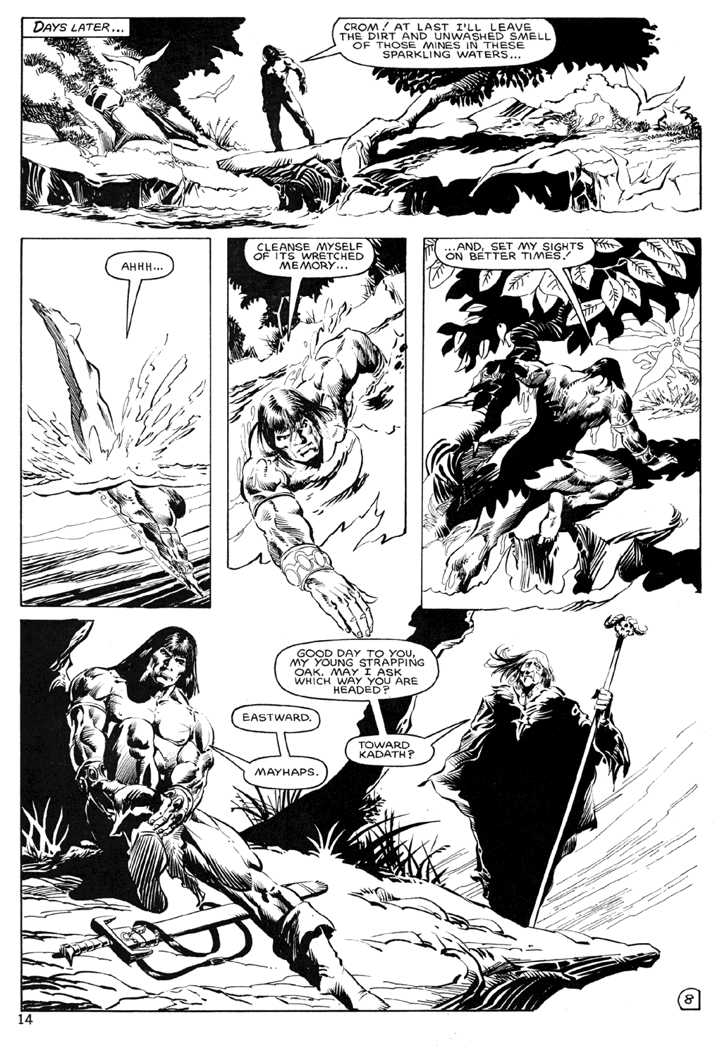 Read online The Savage Sword Of Conan comic -  Issue #120 - 15