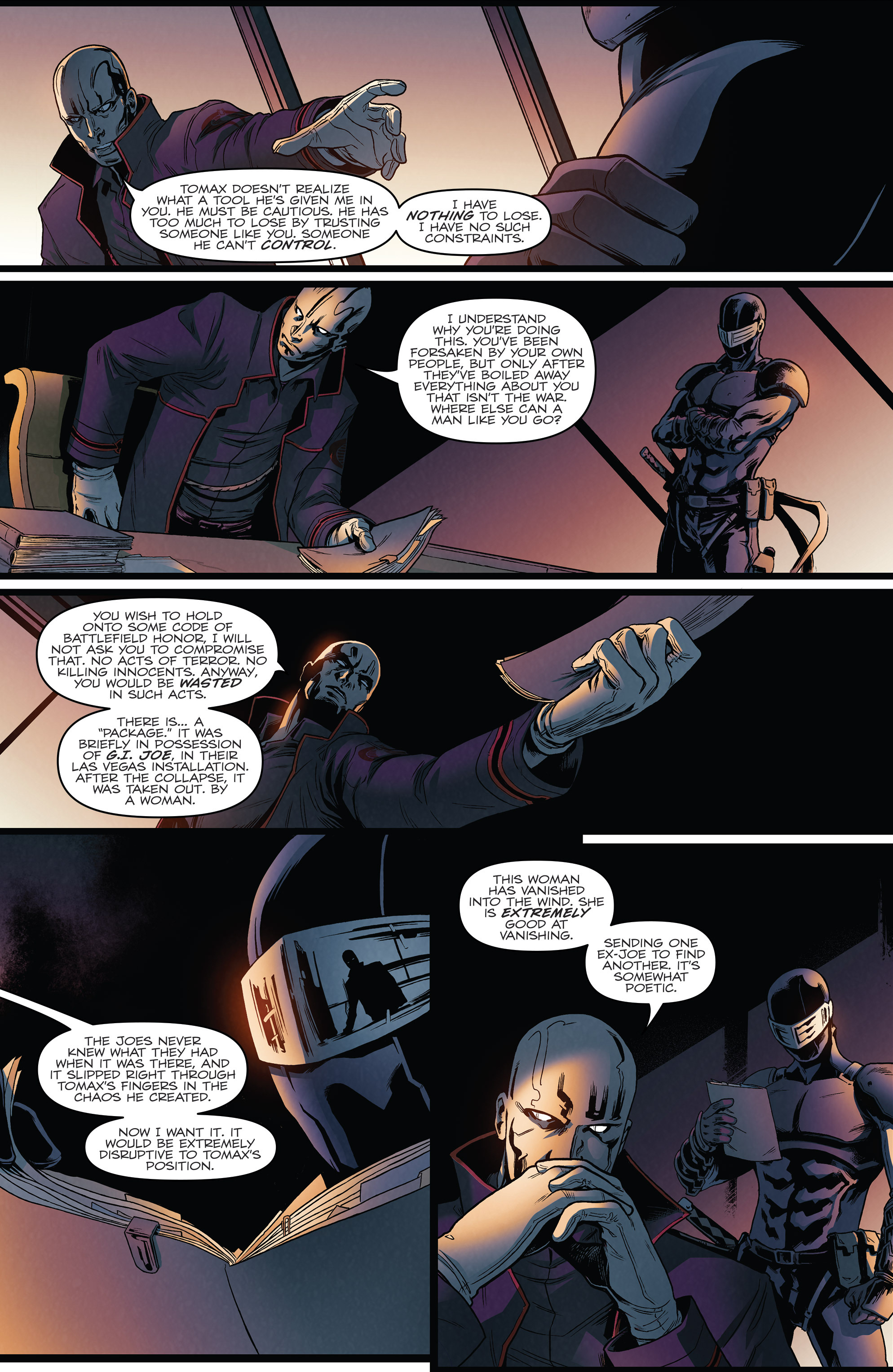 Read online G.I. Joe: Snake Eyes, Agent of Cobra comic -  Issue #1 - 17