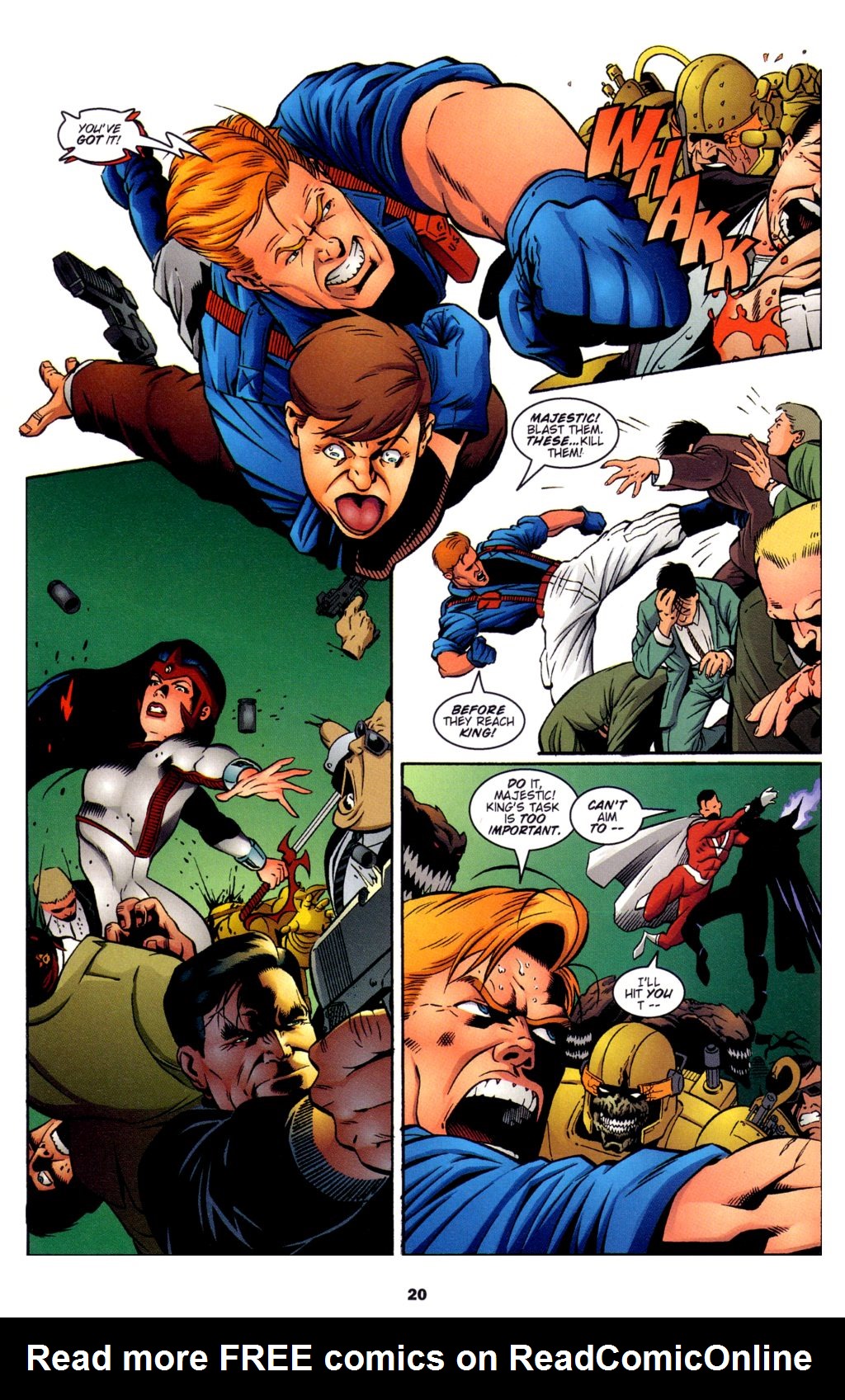 Read online Team One: WildC.A.T.s comic -  Issue #2 - 20