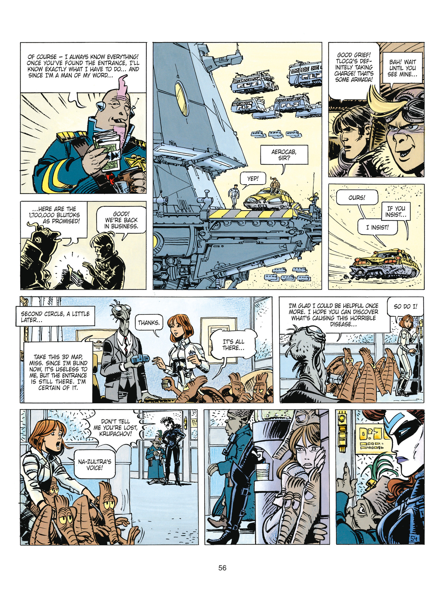 Read online Valerian and Laureline comic -  Issue #15 - 56