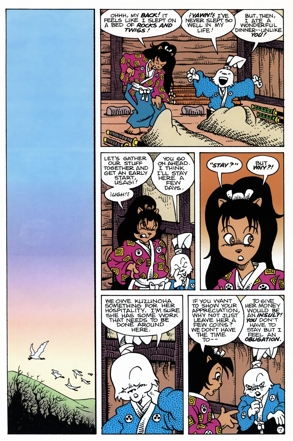 Read online Usagi Yojimbo Color Special comic -  Issue #3 - 9