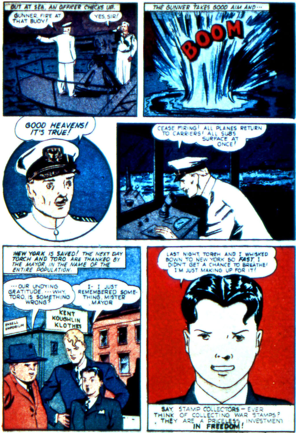 Read online The Human Torch (1940) comic -  Issue #11 - 22