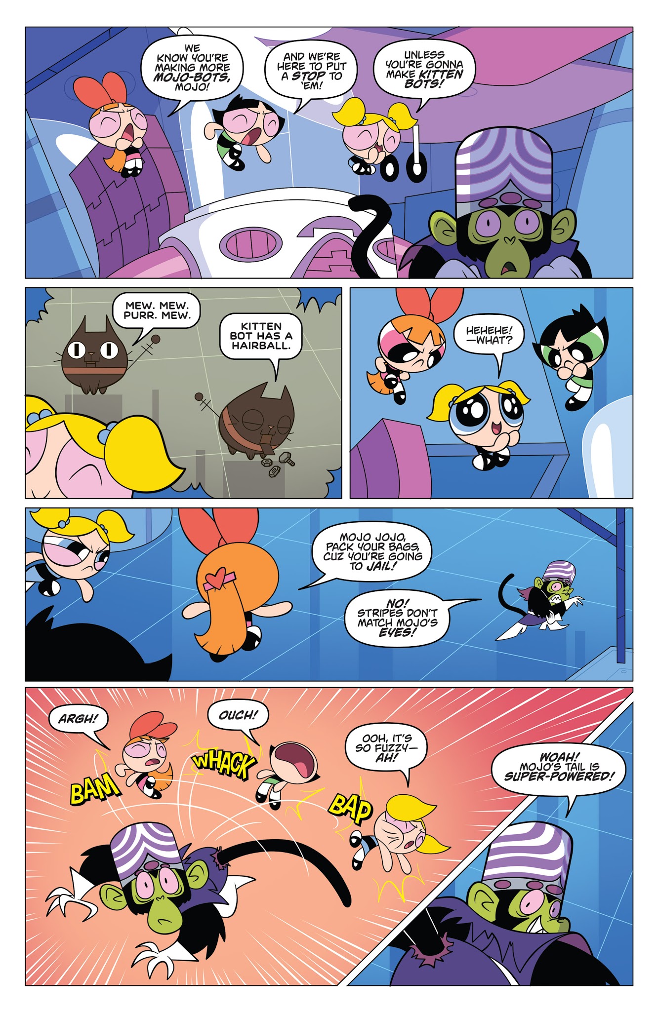 Read online The Powerpuff Girls: Bureau of Bad comic -  Issue #3 - 9