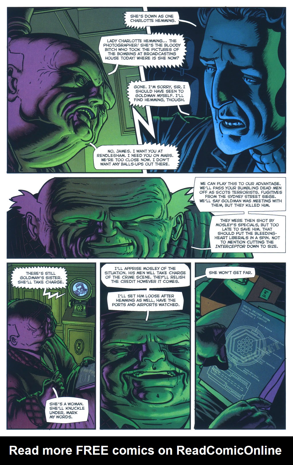 Read online Scarlet Traces: The Great Game comic -  Issue #2 - 16