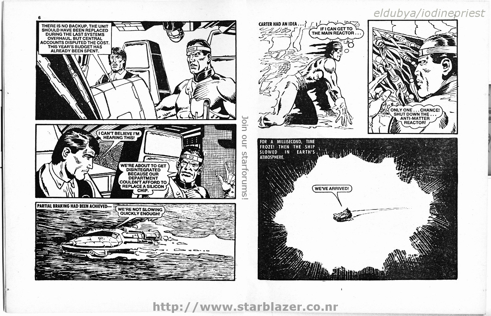Read online Starblazer comic -  Issue #220 - 5