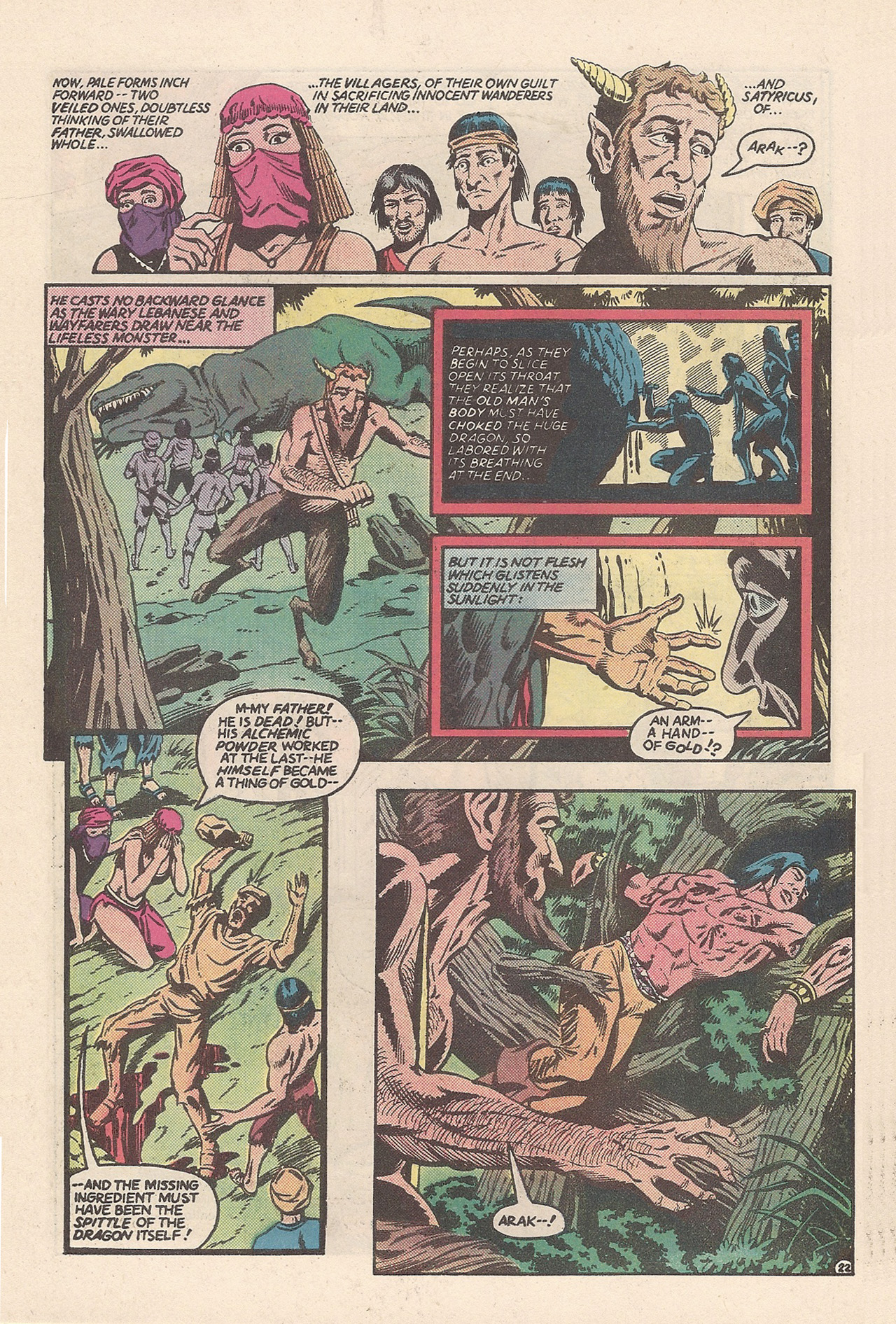 Read online Arak Son of Thunder comic -  Issue #32 - 30