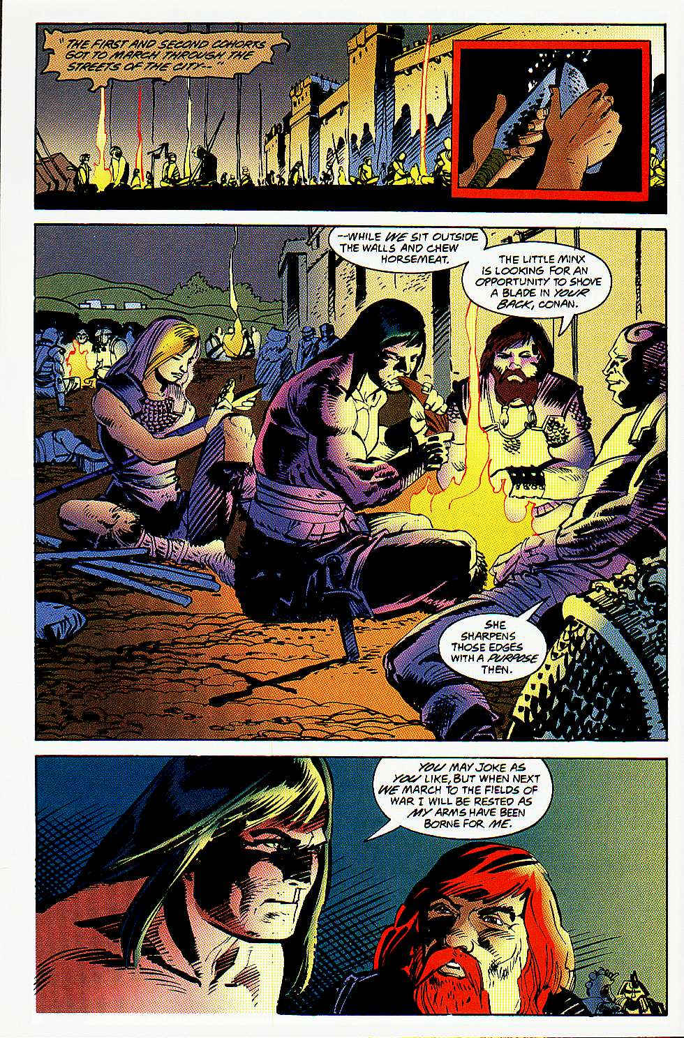 Read online Conan the Barbarian: The Usurper comic -  Issue #1 - 24