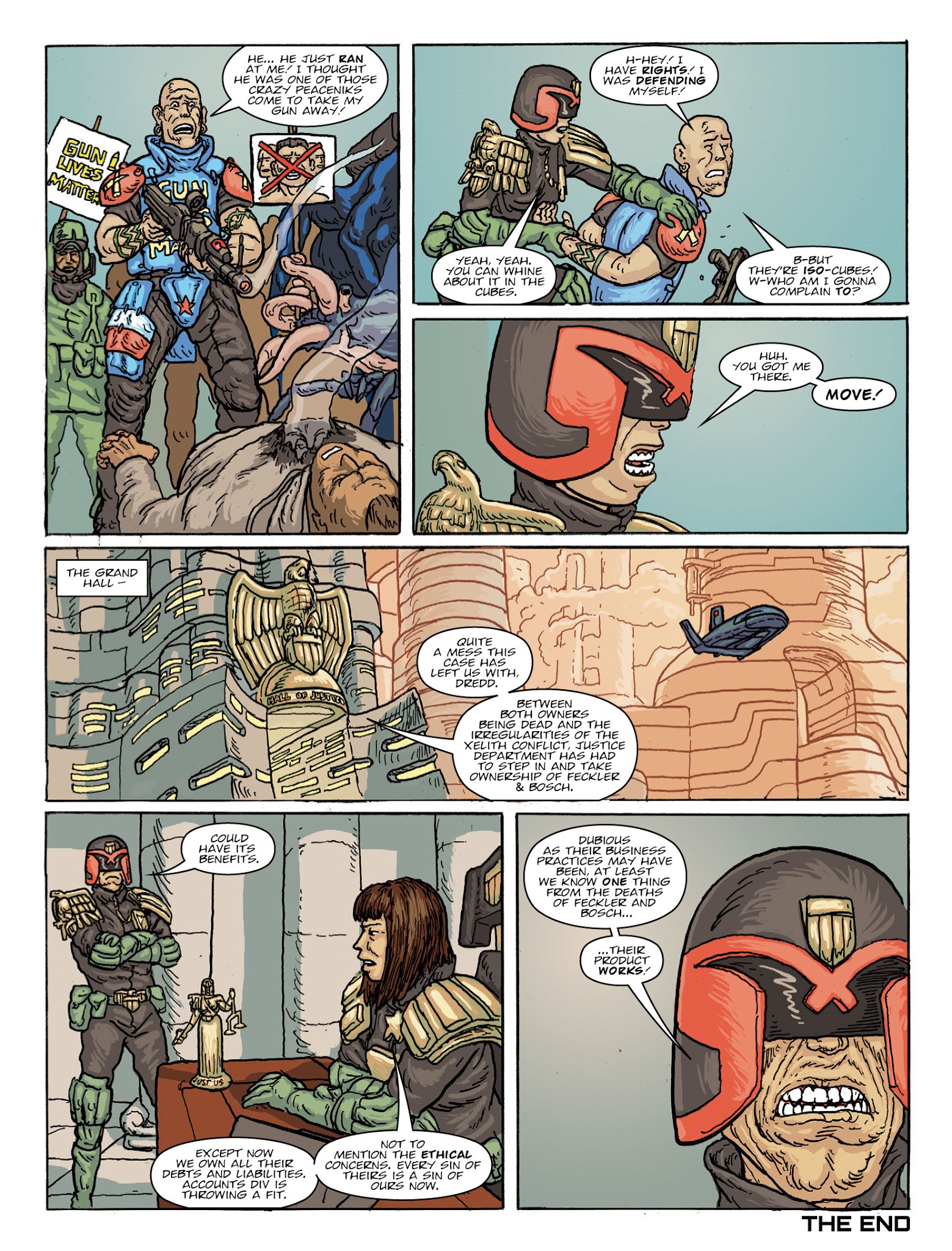 Read online 2000 AD comic -  Issue #2053 - 8