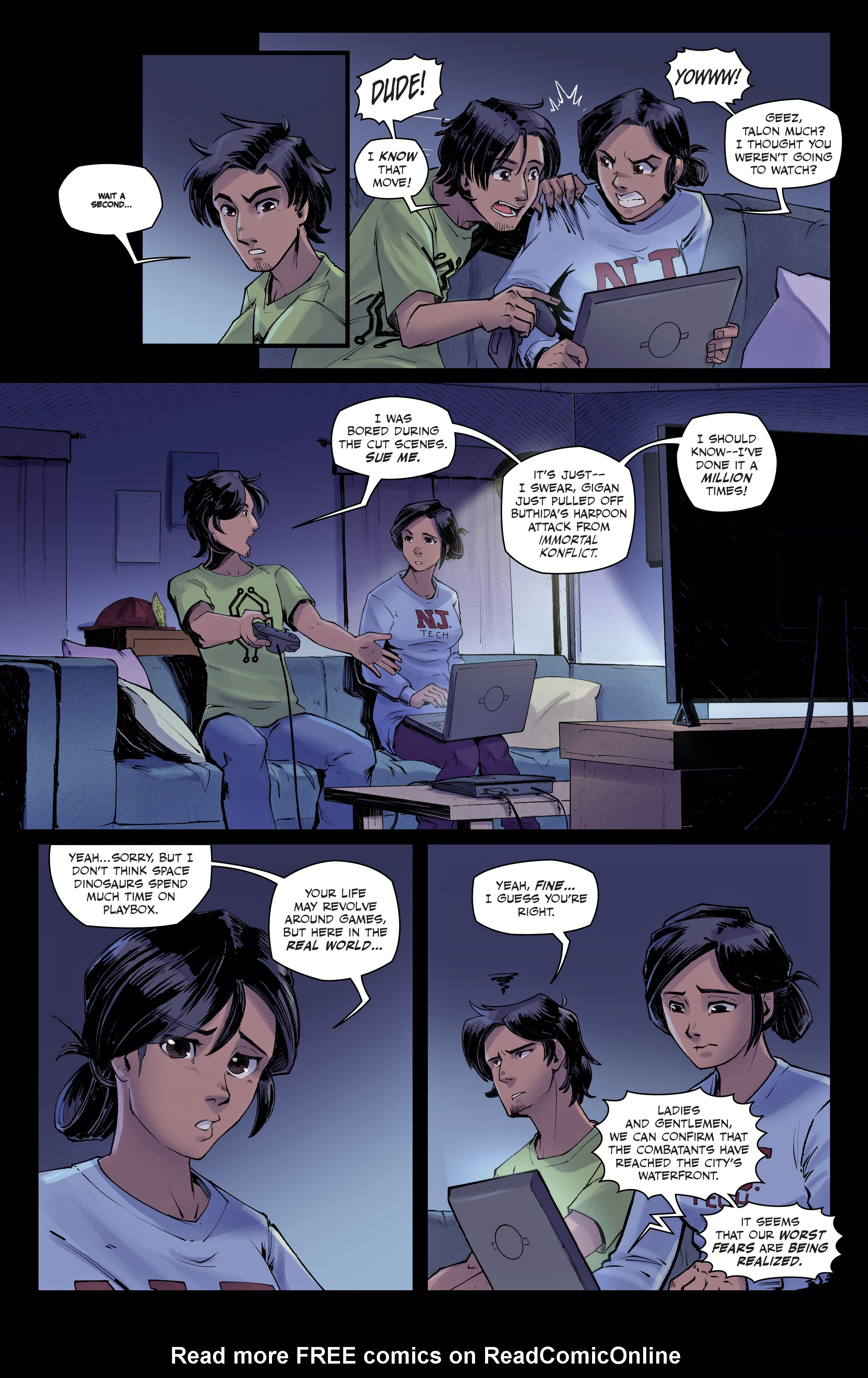 Read online Godzilla Rivals: Vs. Gigan comic -  Issue # Full - 20