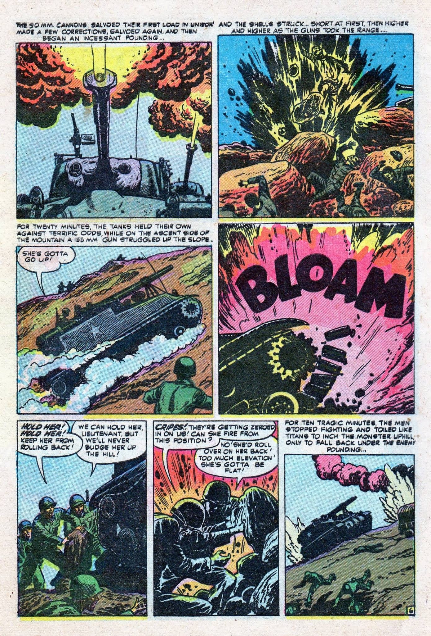 Read online Combat (1952) comic -  Issue #3 - 8