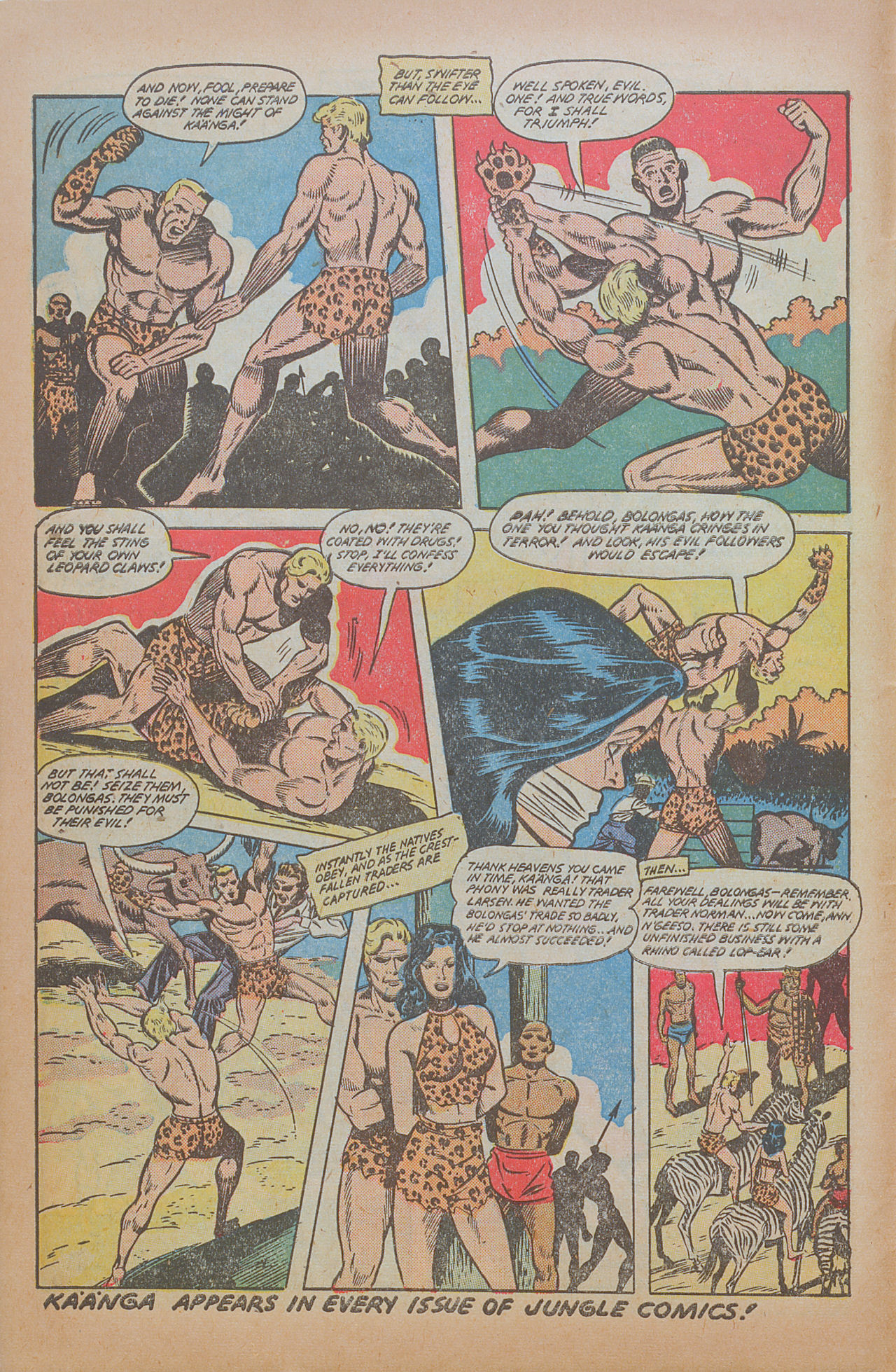 Read online Jungle Comics comic -  Issue #113 - 12
