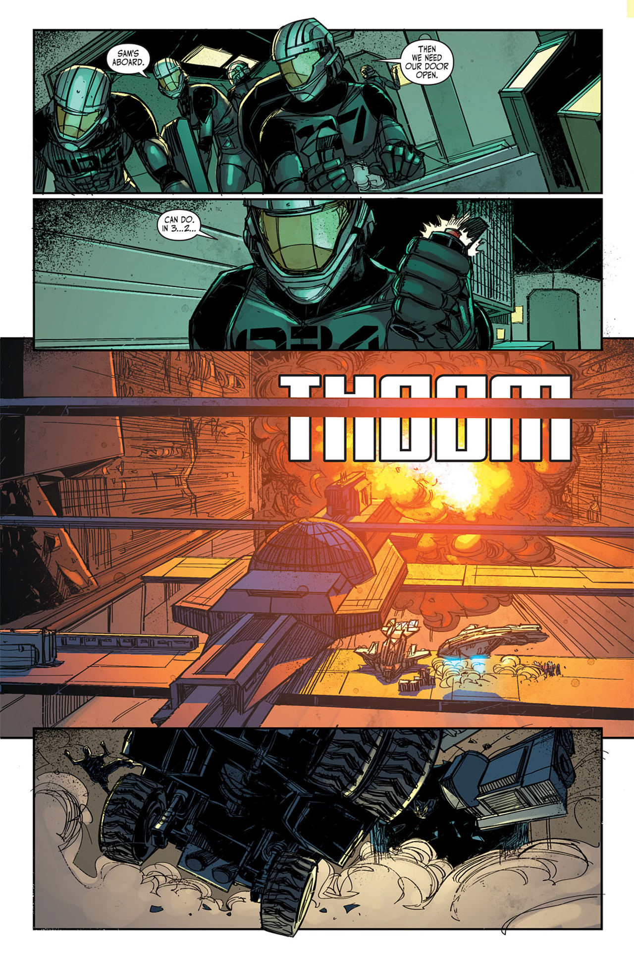 Read online Halo: Fall Of Reach - Boot Camp comic -  Issue # Full - 98