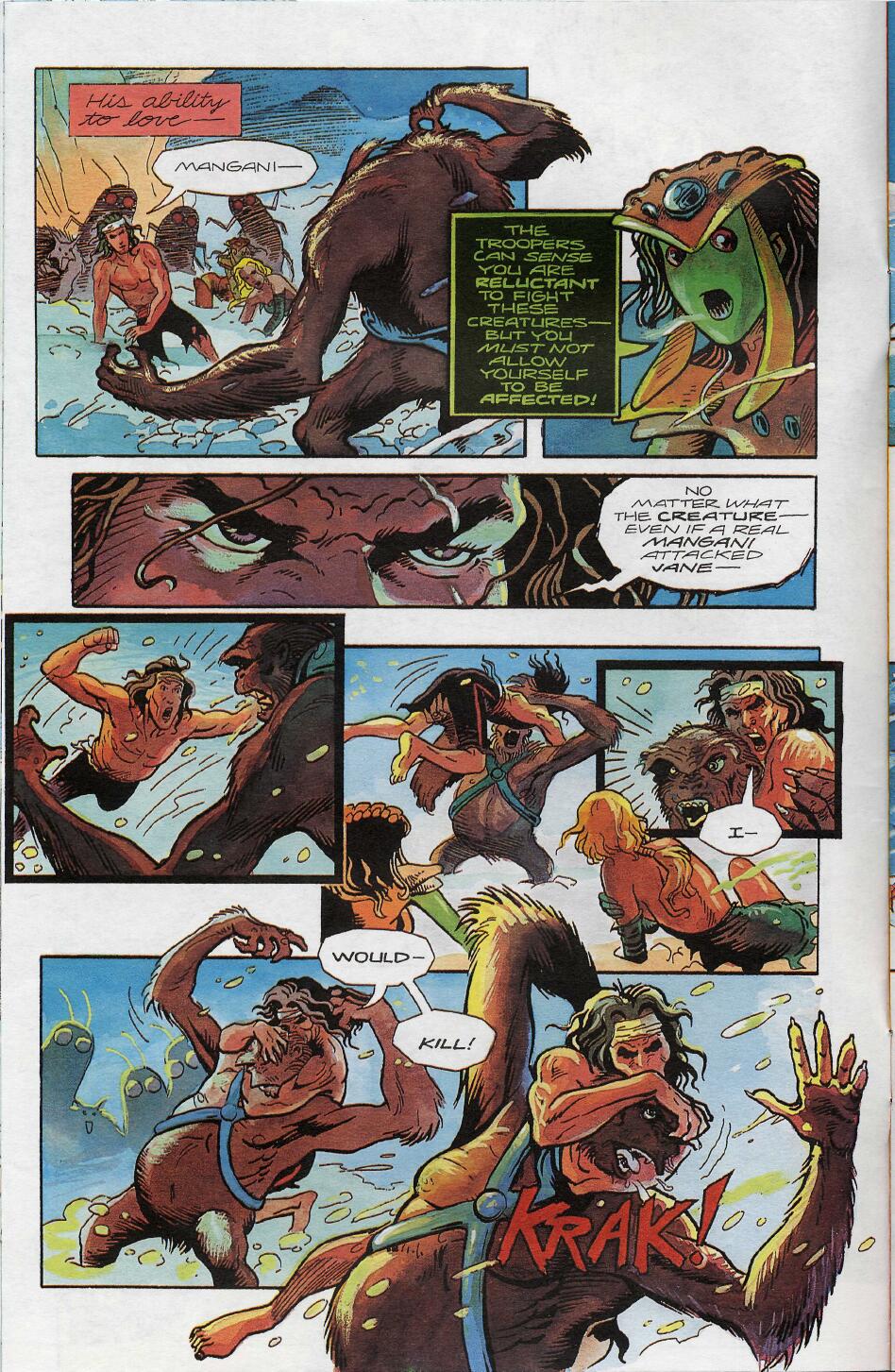 Read online Tarzan the Warrior comic -  Issue #3 - 6