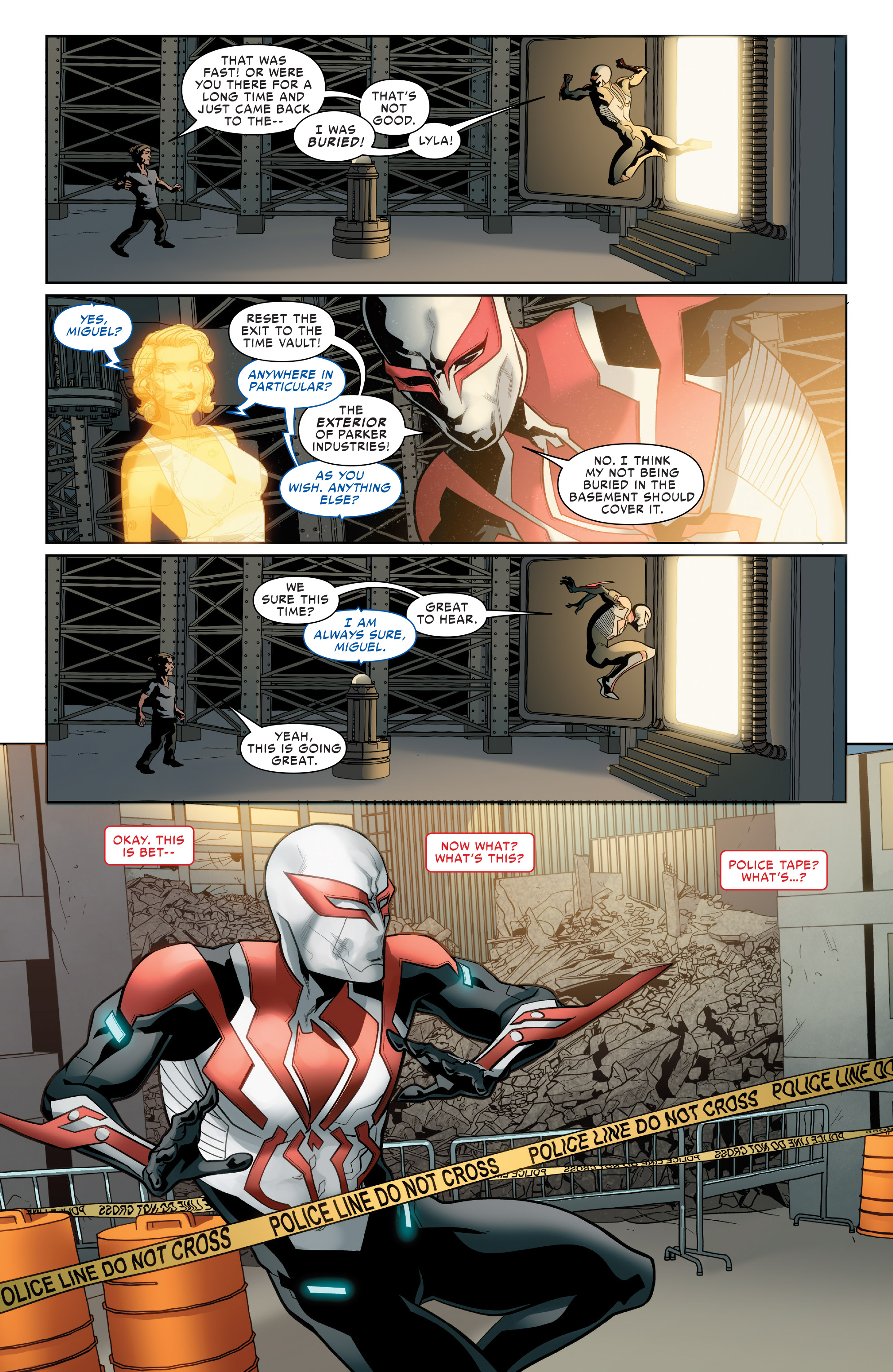 Read online Spider-Man 2099 (2015) comic -  Issue #23 - 7