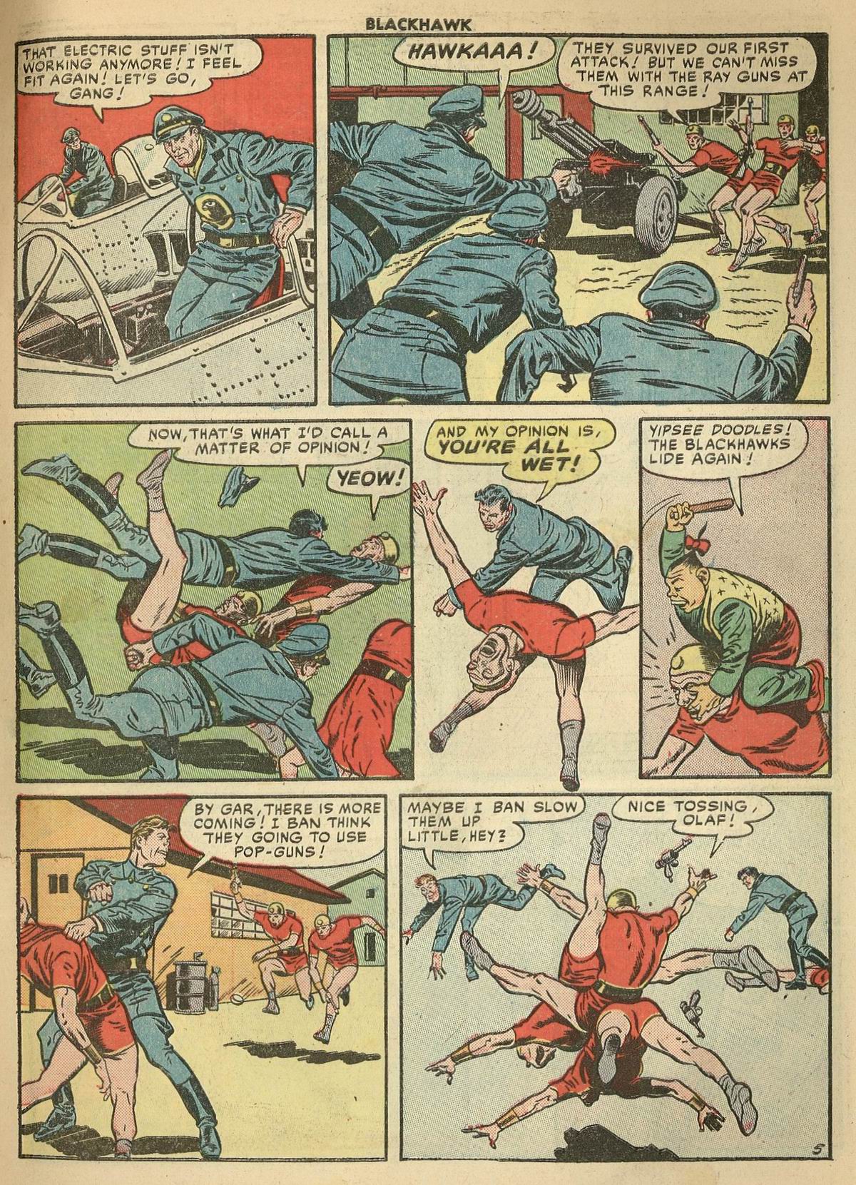 Read online Blackhawk (1957) comic -  Issue #47 - 8