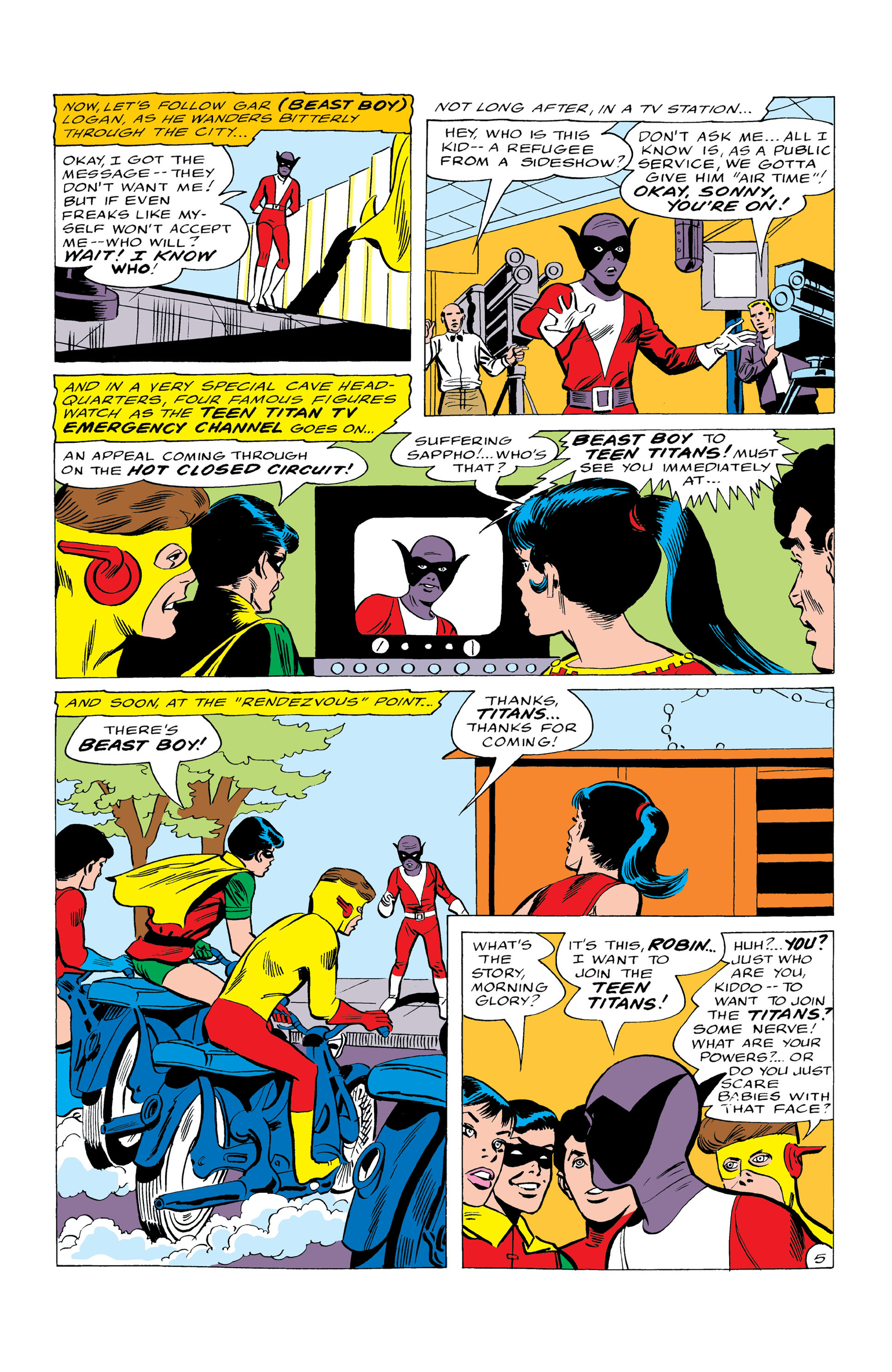 Read online Teen Titans (1966) comic -  Issue #6 - 6