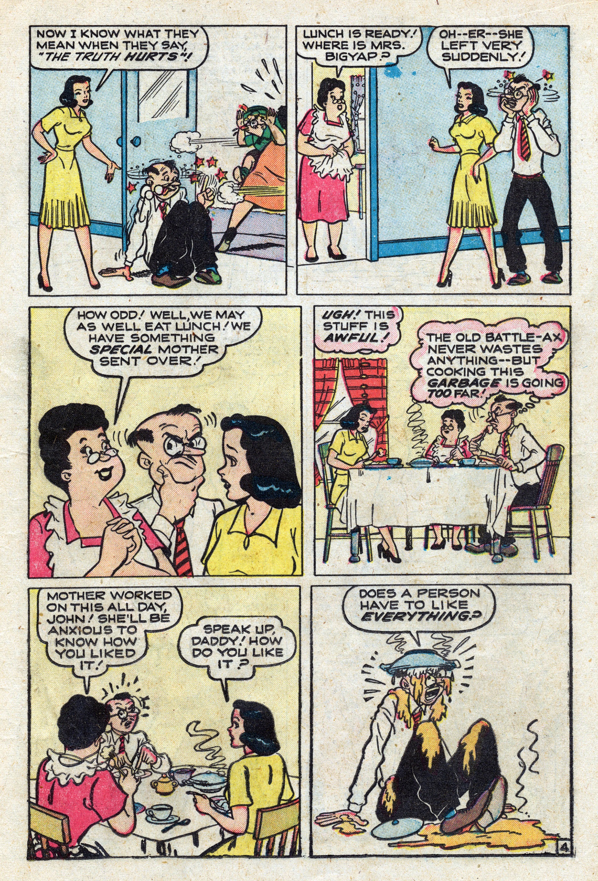 Read online Mitzi's Boy Friend comic -  Issue #7 - 11