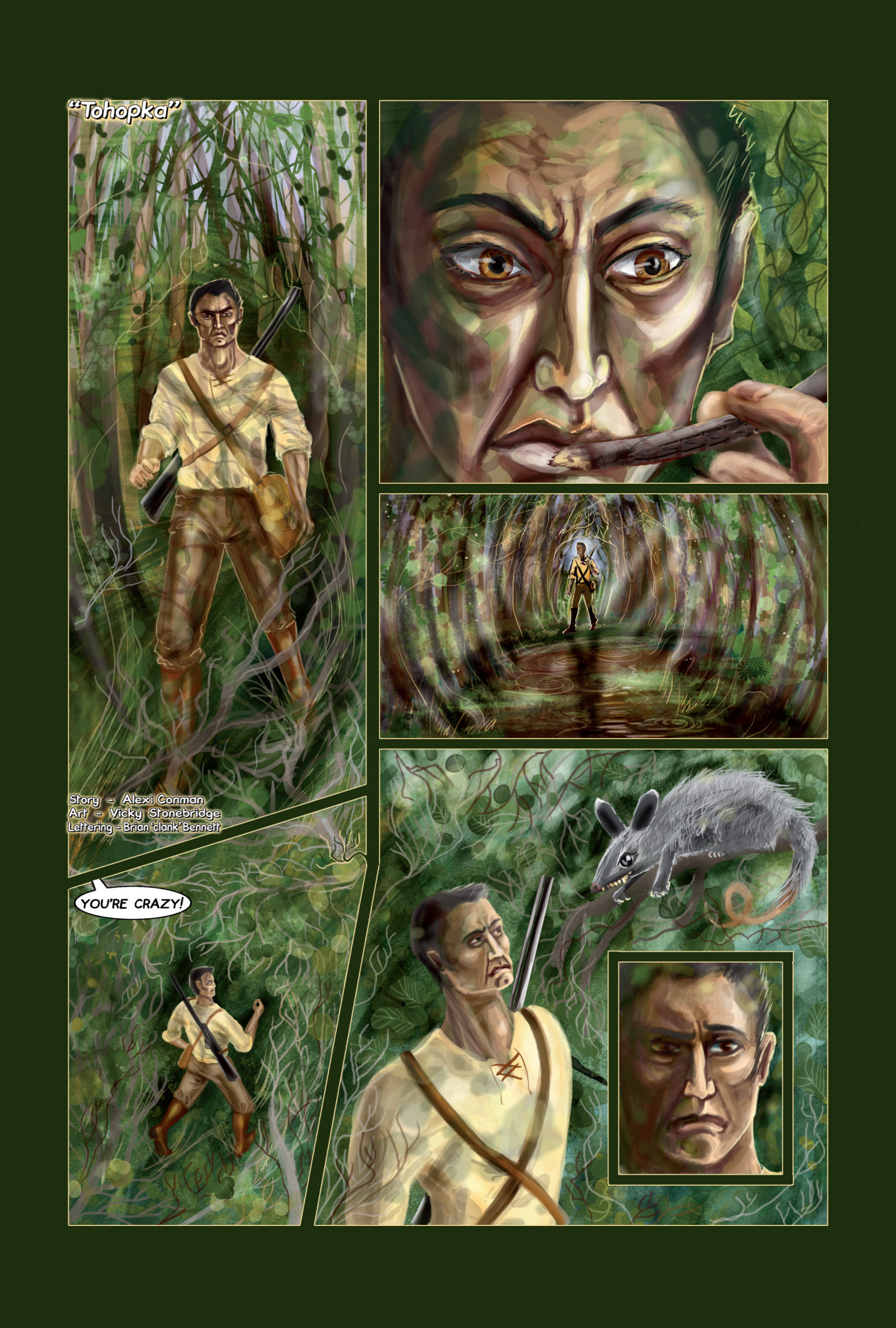 Read online Bayou Arcana comic -  Issue # TPB - 37