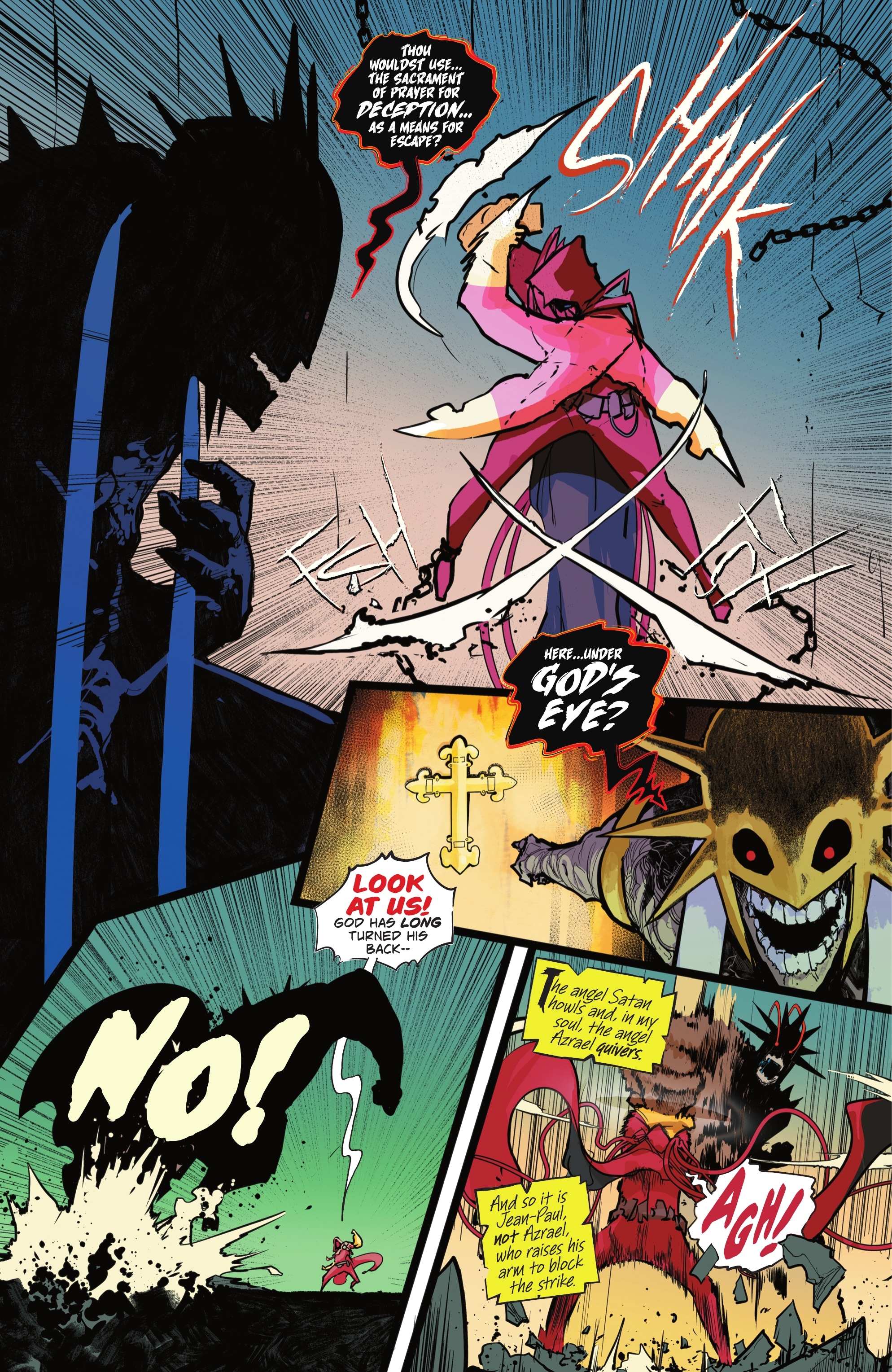 Read online Sword Of Azrael comic -  Issue #4 - 10