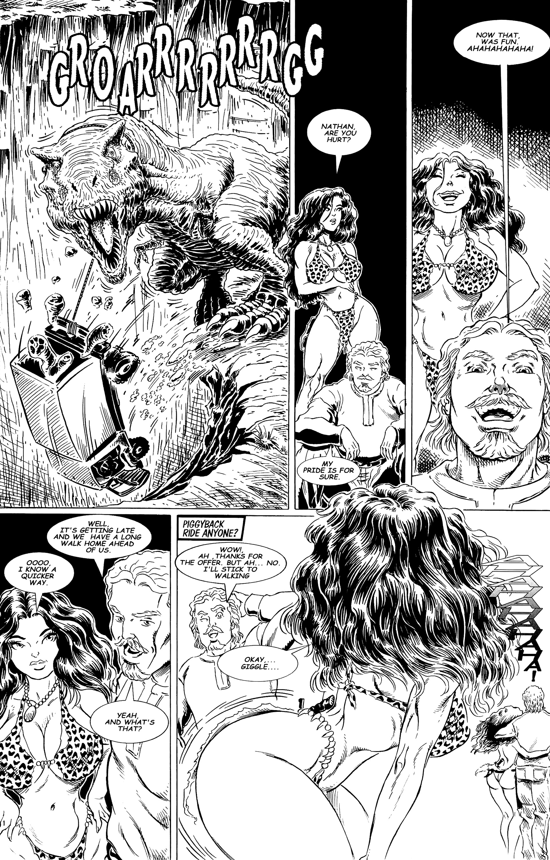 Read online Cavewoman: Hunt comic -  Issue #2 - 22