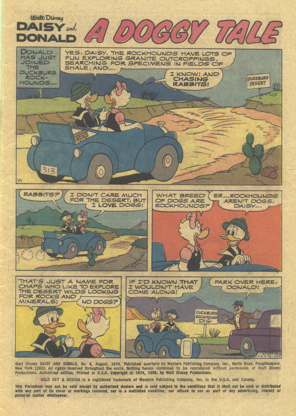 Read online Walt Disney Daisy and Donald comic -  Issue #6 - 3