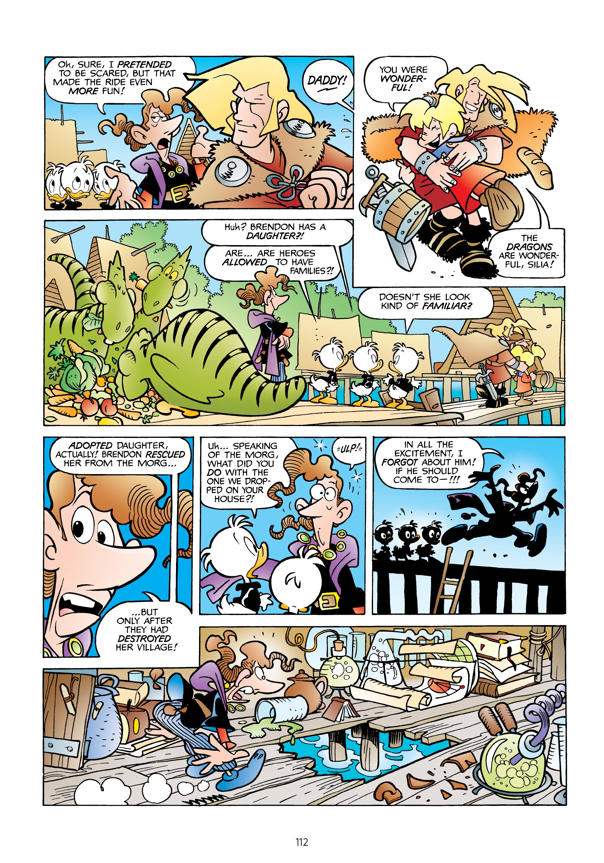 Read online Donald Duck and Uncle Scrooge: World of the Dragonlords comic -  Issue # TPB (Part 2) - 13