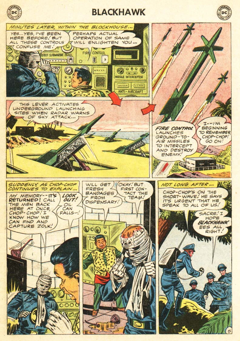 Read online Blackhawk (1957) comic -  Issue #162 - 6