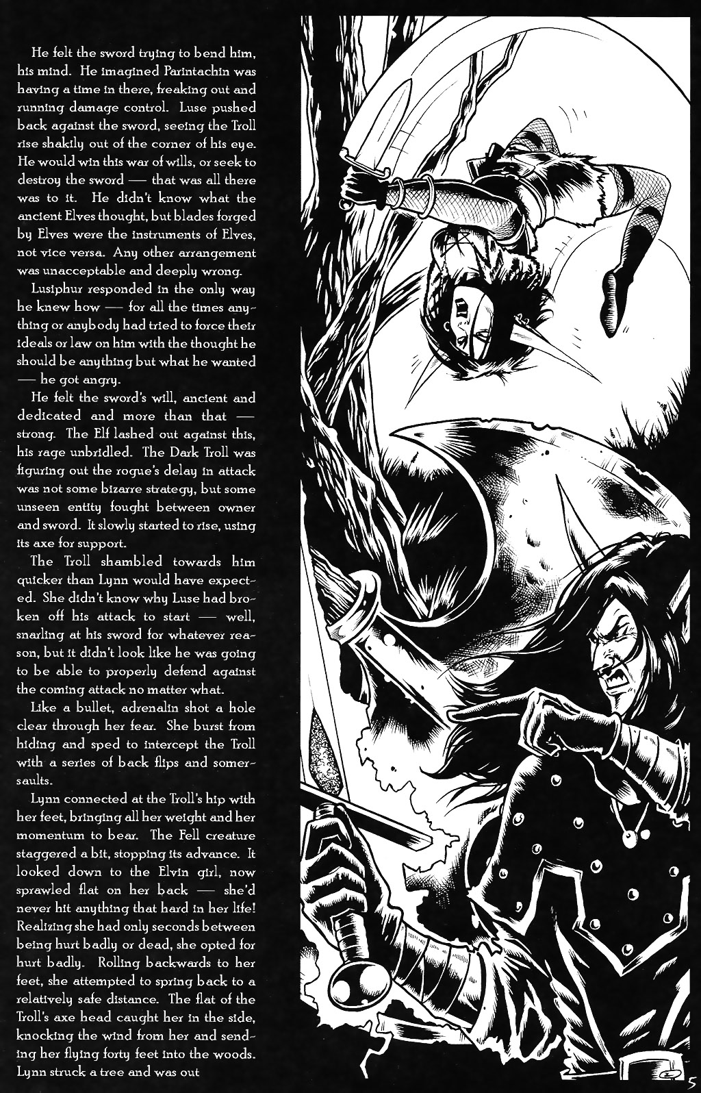 Read online Poison Elves (1995) comic -  Issue #74 - 7