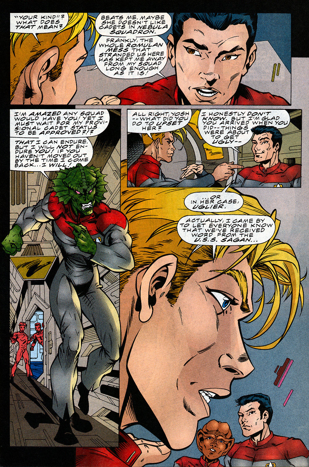 Read online Star Trek: Starfleet Academy (1996) comic -  Issue #17 - 6