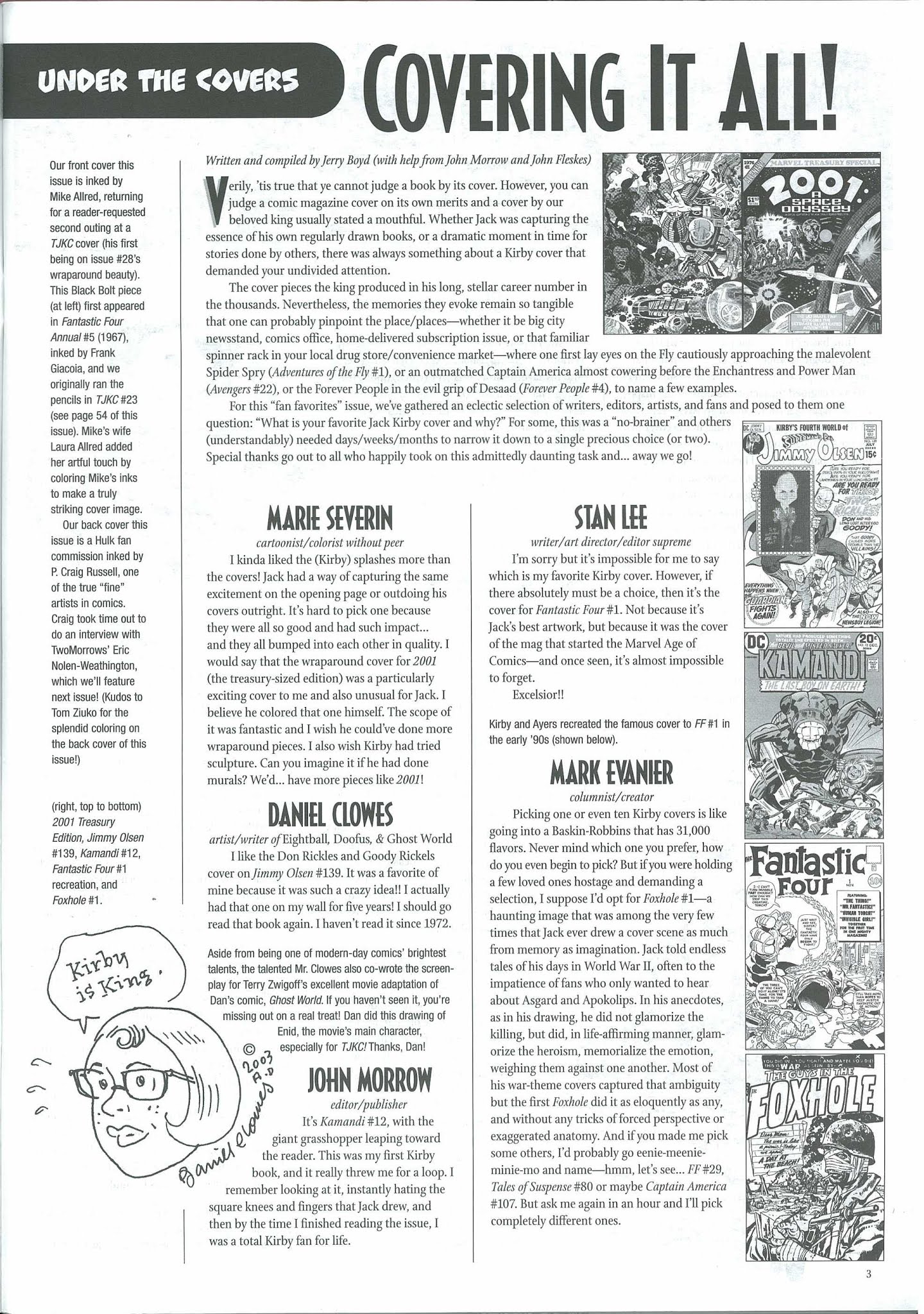Read online The Jack Kirby Collector comic -  Issue #39 - 5