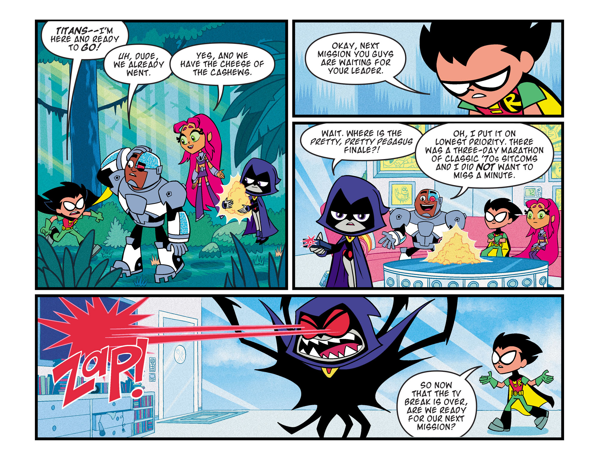 Read online Teen Titans Go! (2013) comic -  Issue #60 - 12